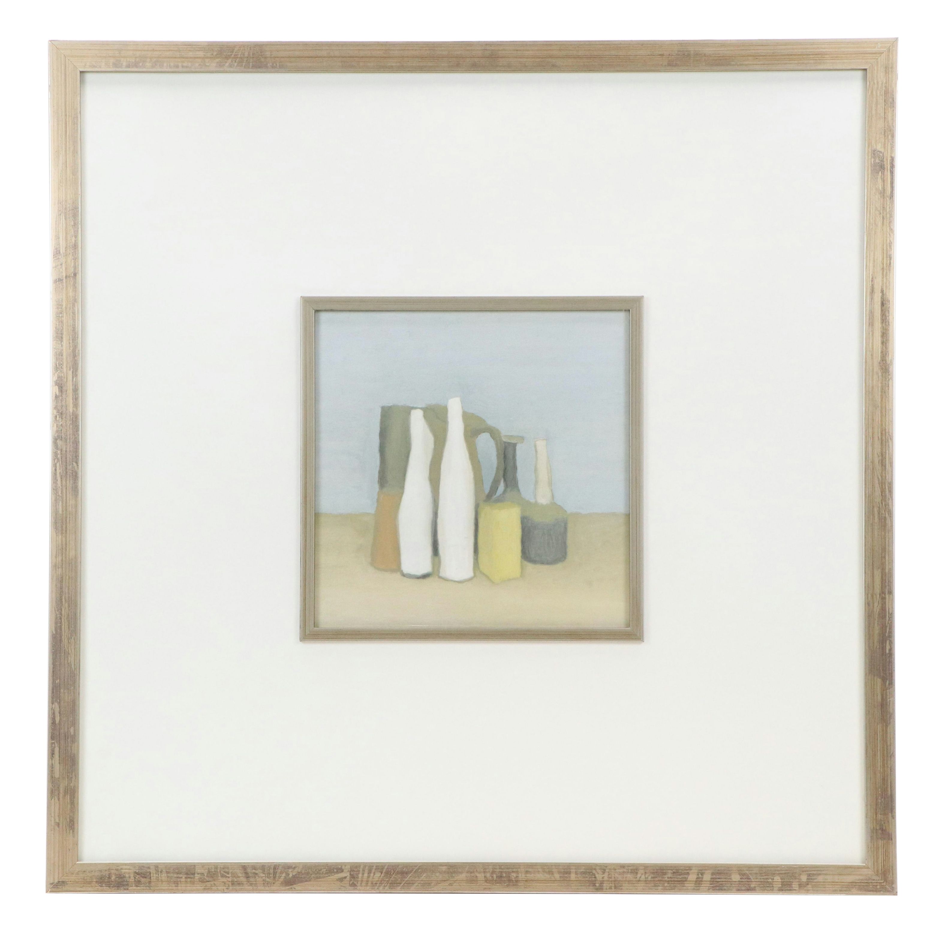 Offset Lithograph After Giorgio Morandi "Natura Morta"