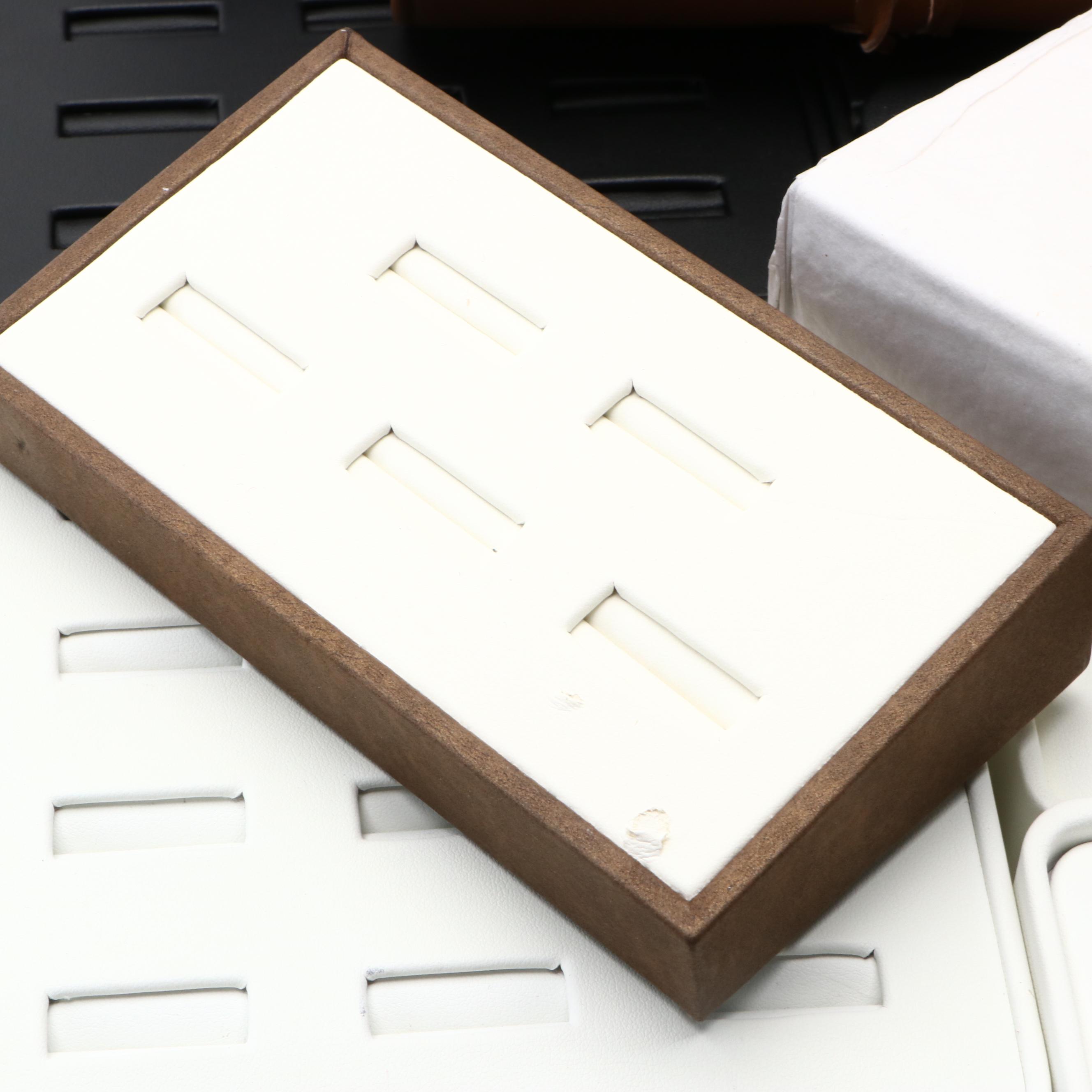 Earring, Necklace, Ring with Other Jewelry Displays and Pouches