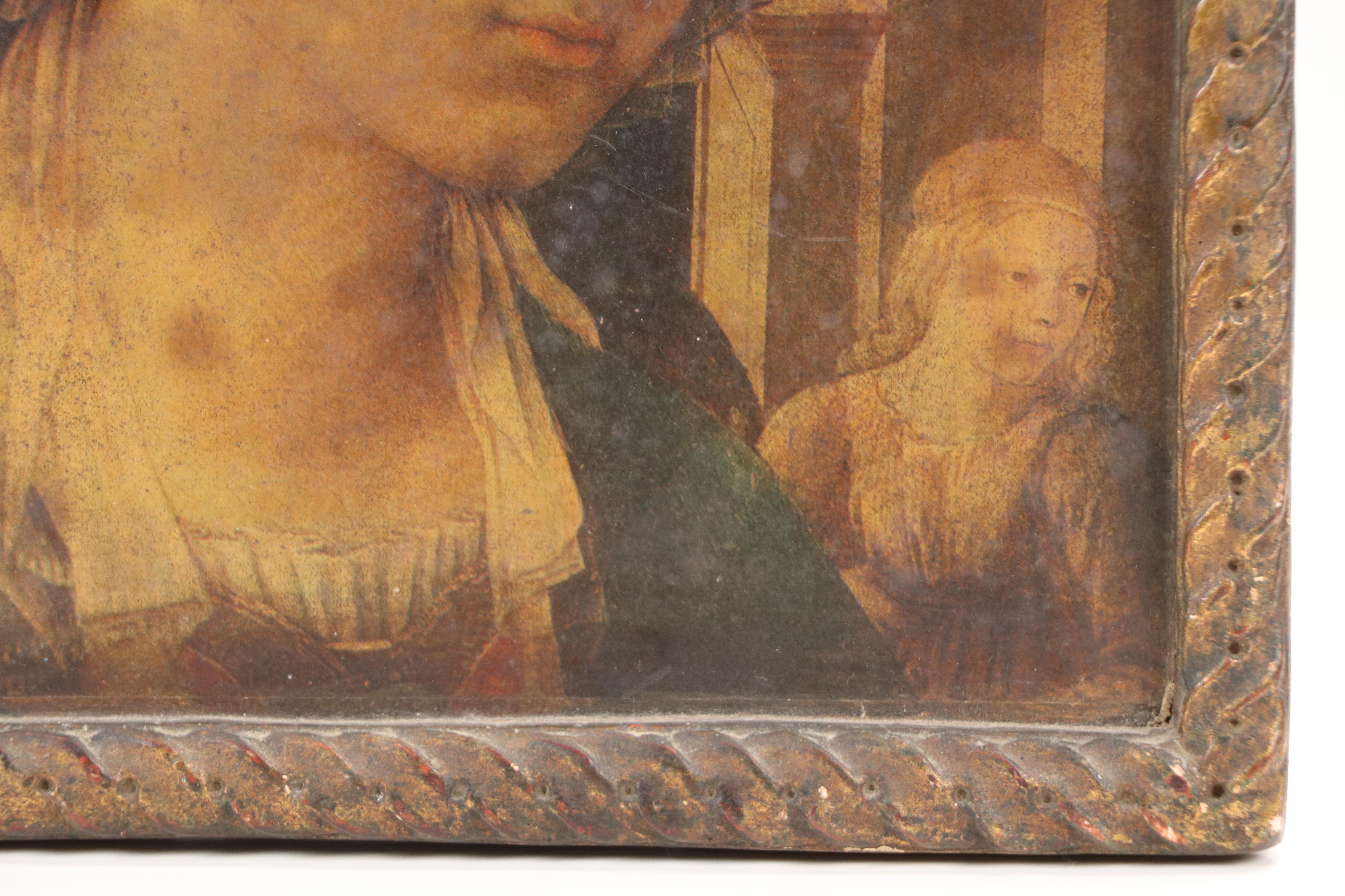 Giclée Detail of "Bartolini Tondo" After Filippo Lippi