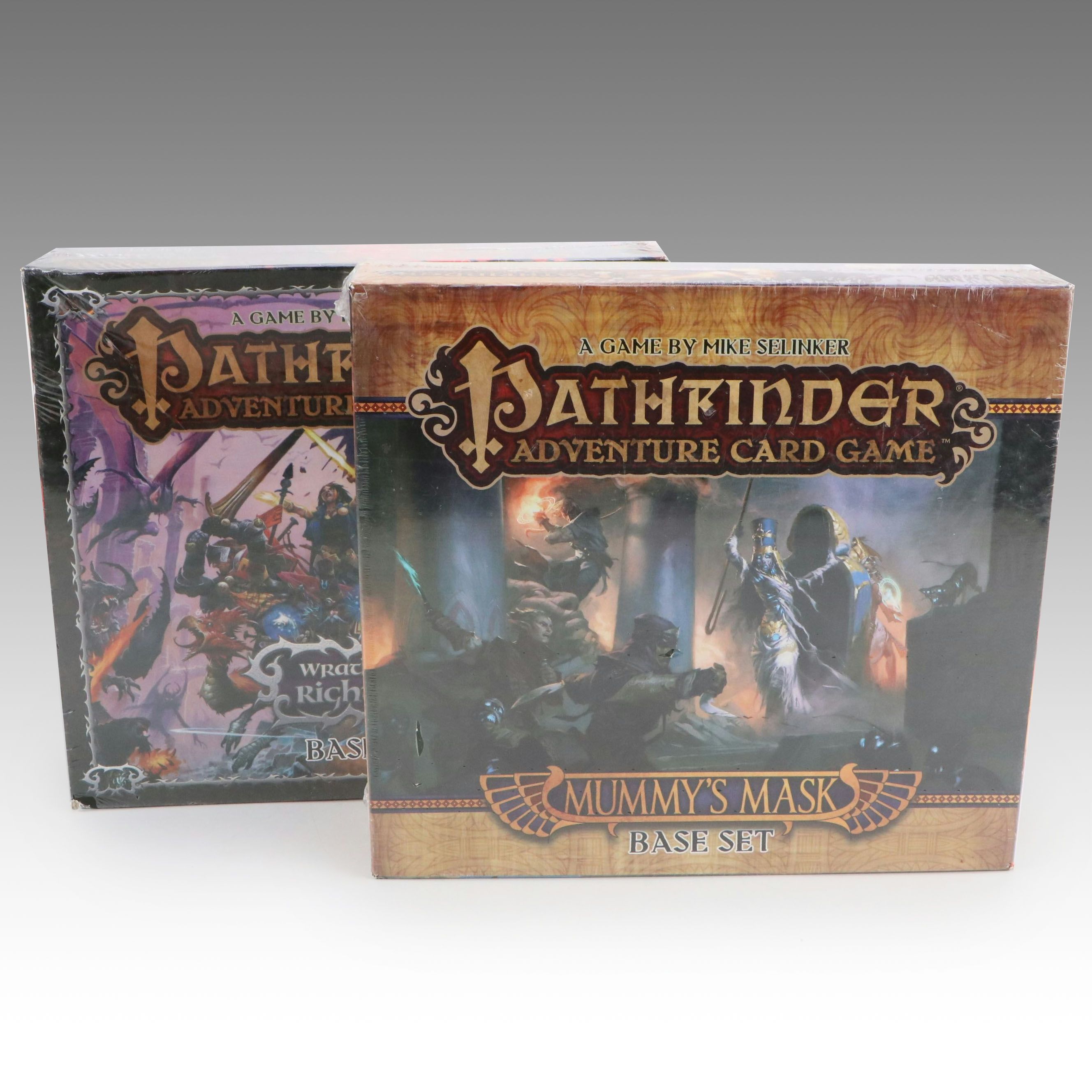Piazo Pathfinder "Wrath of the Righteous" and "Mummy's Mask" Base Set Games