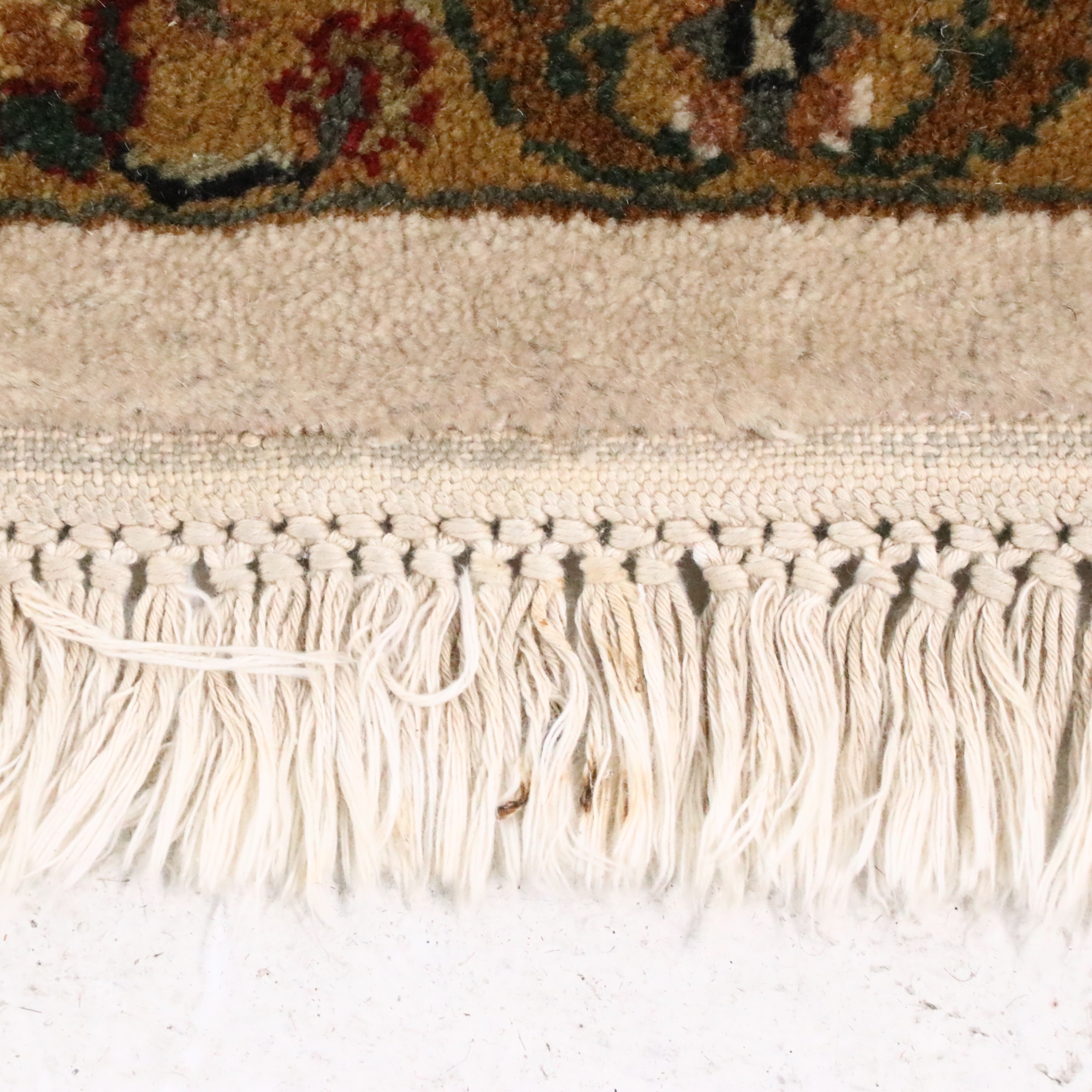 5' x 7'7 Hand-Knotted Indian Agra Area Rug