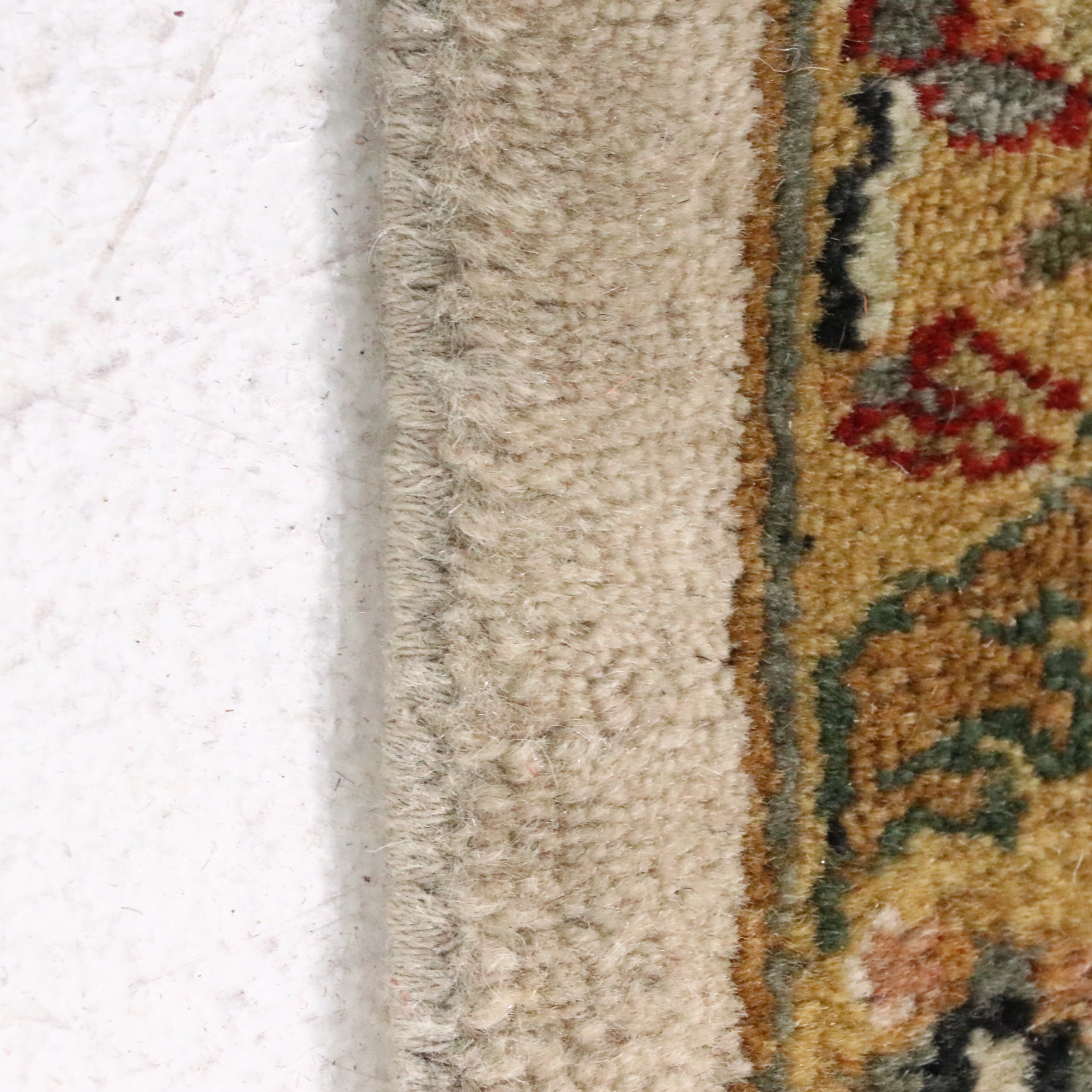 5' x 7'7 Hand-Knotted Indian Agra Area Rug