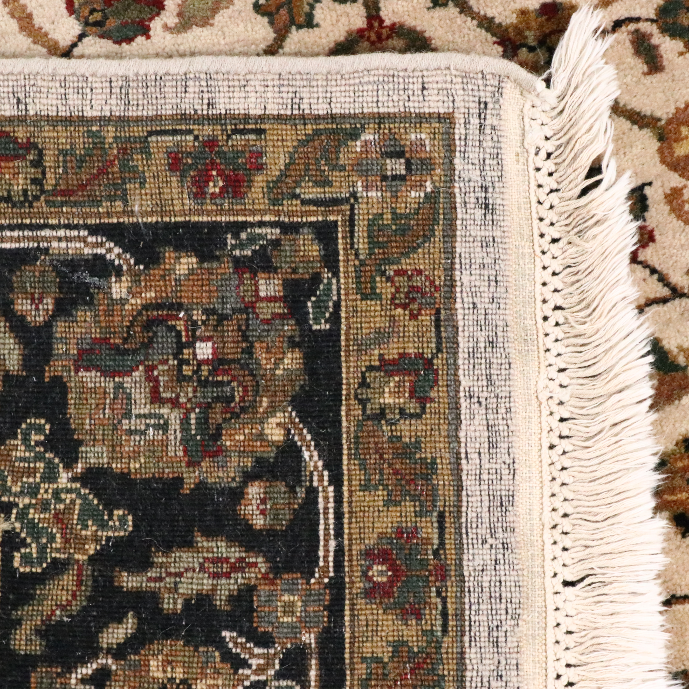 5' x 7'7 Hand-Knotted Indian Agra Area Rug