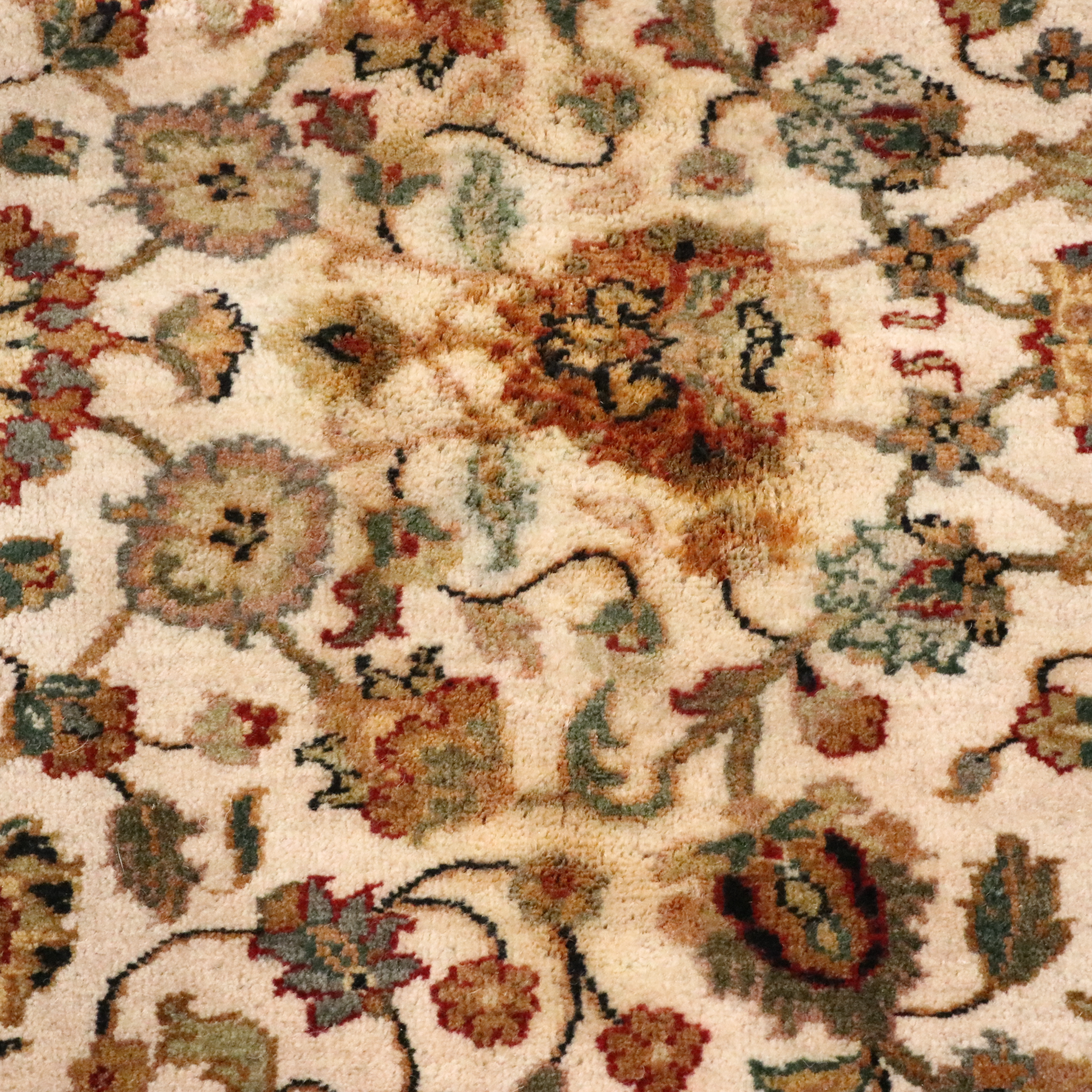 5' x 7'7 Hand-Knotted Indian Agra Area Rug