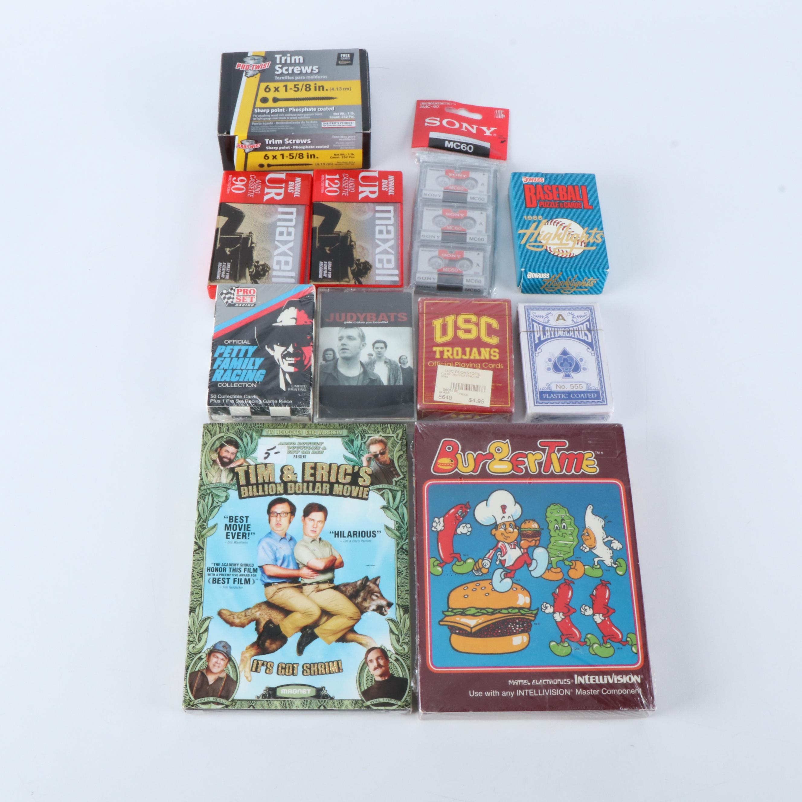 Walt Disney See-Hear-Read and Pop Music Singles, Hockey Foosball, and More