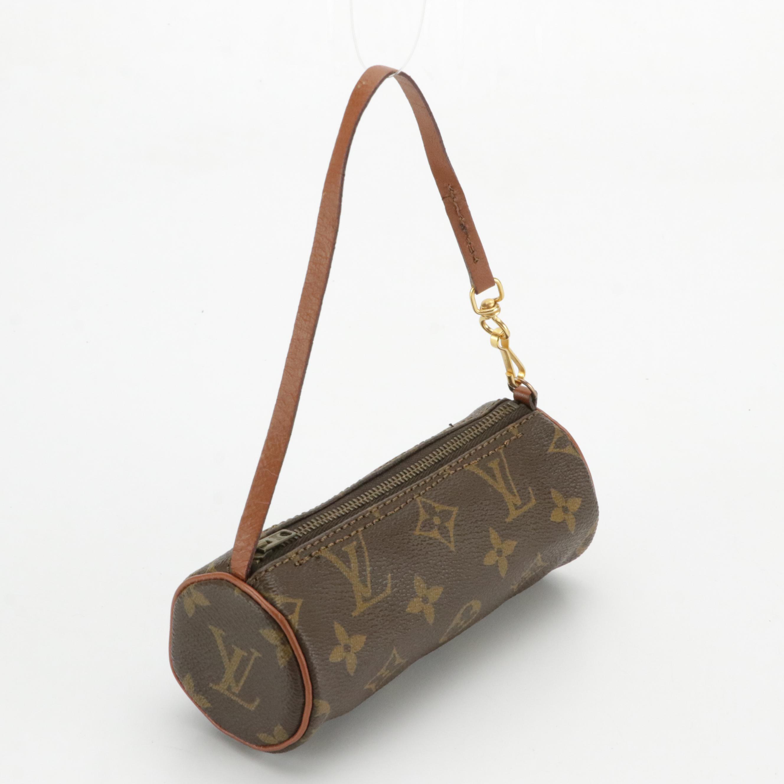 Louis Vuitton Mini Papillon Barrel Handbag in Monogram Canvas