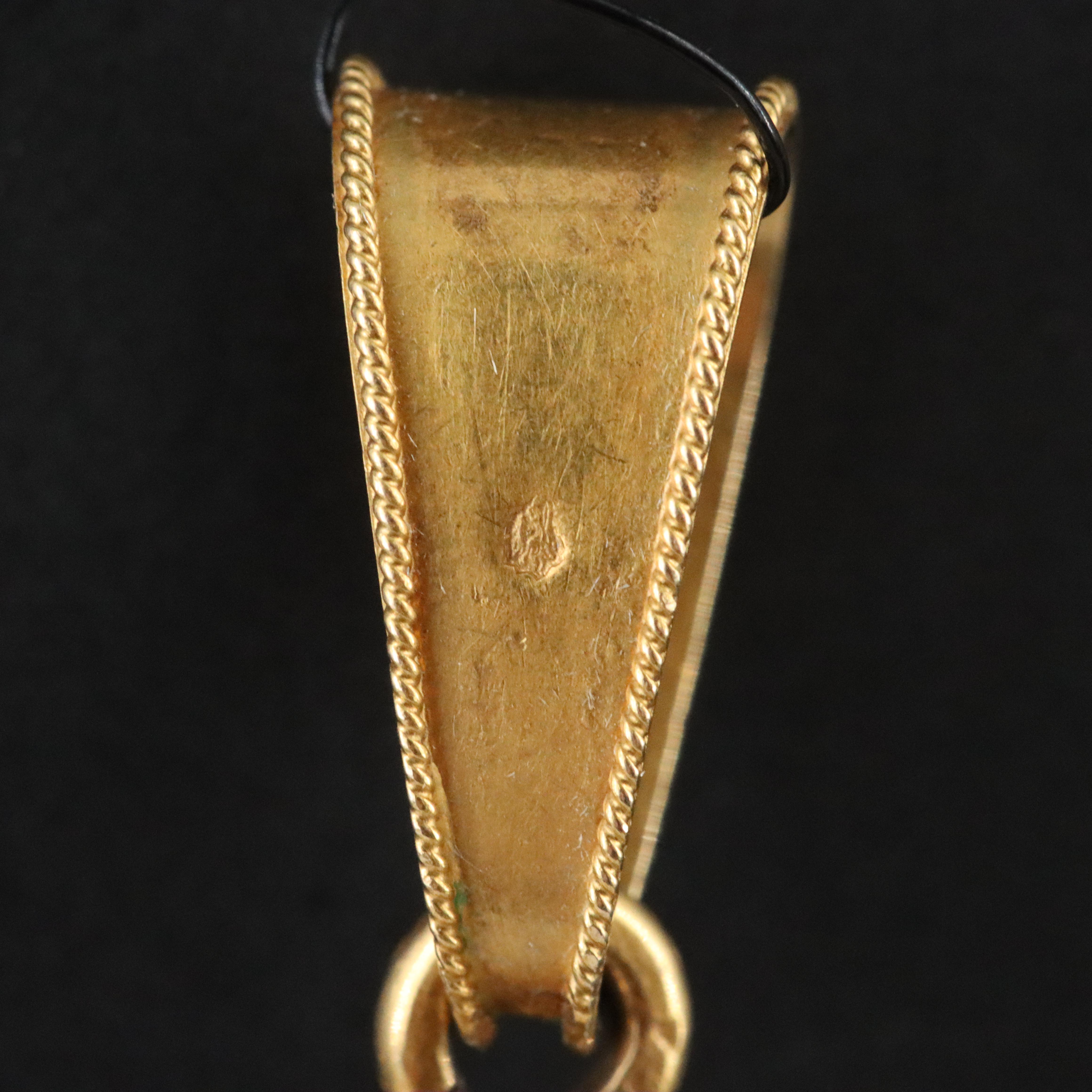 Mid-Victorian 18K Mother of Pearl Painted Portrait and Seed Pearl Locket & Box