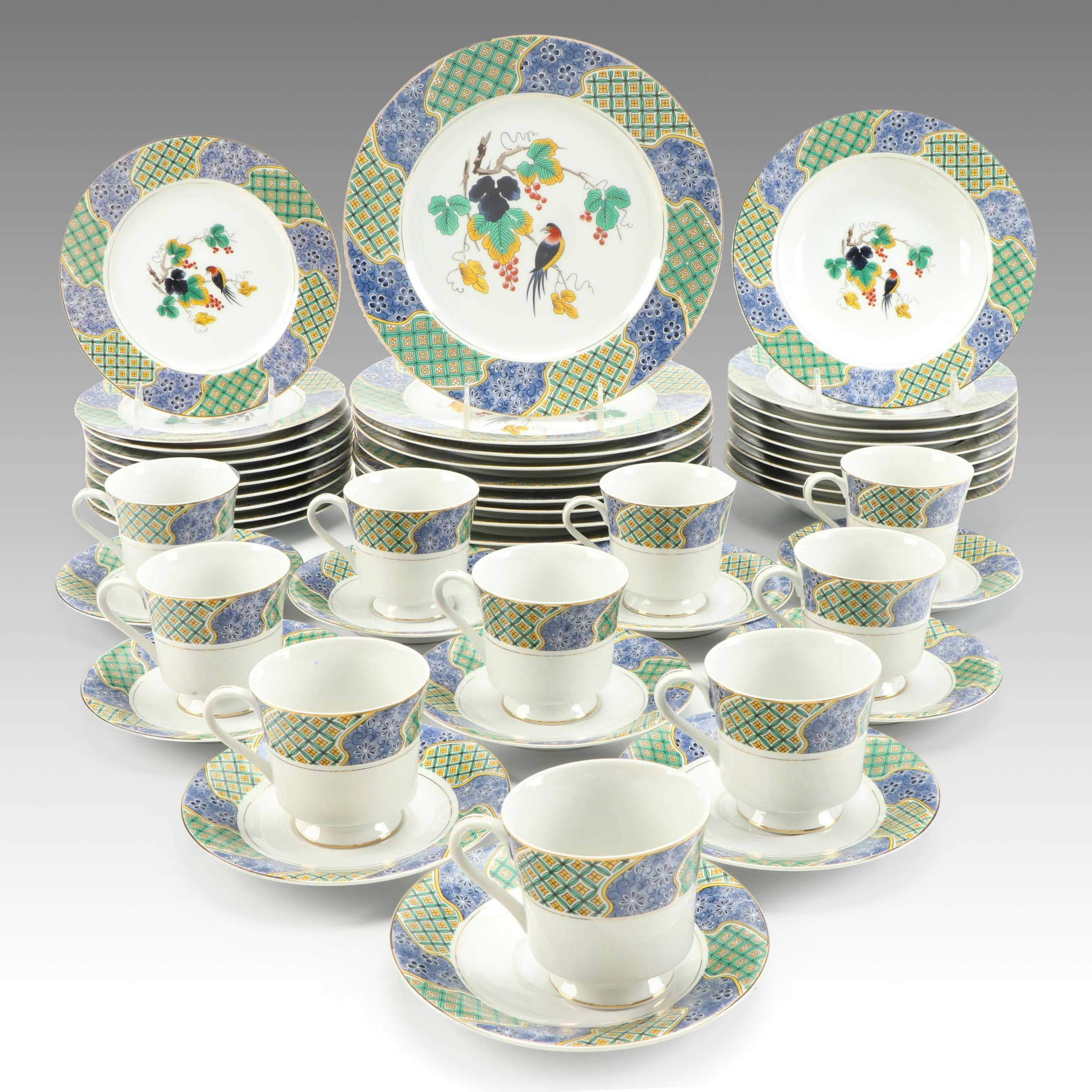 Mikasa "Phoenix" Porcelain Dinnerware, 1978-1981