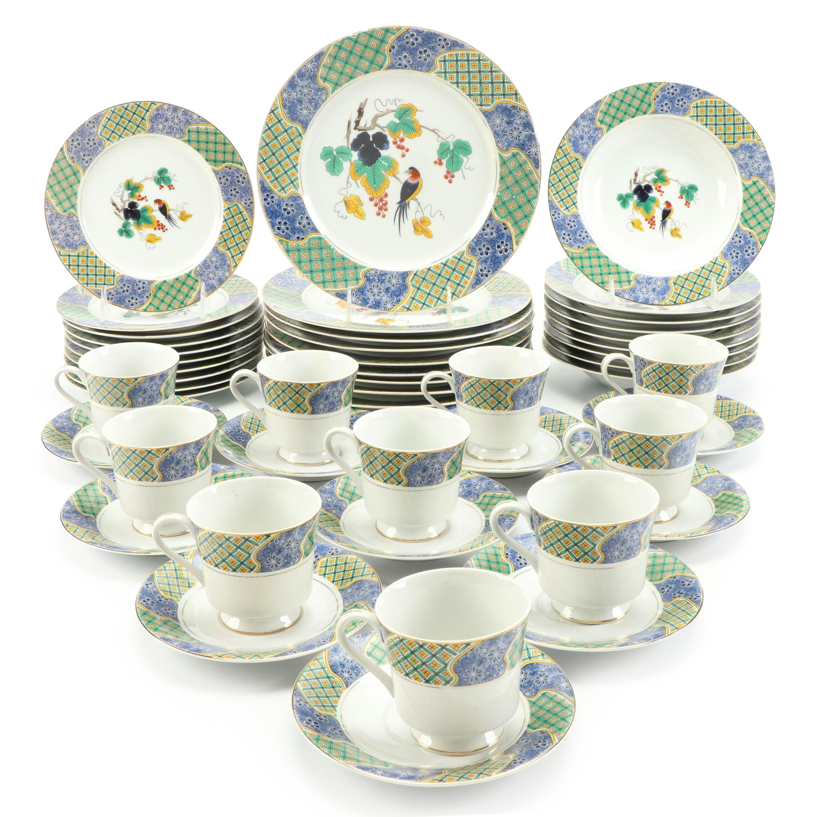 Mikasa "Phoenix" Porcelain Dinnerware, 1978-1981