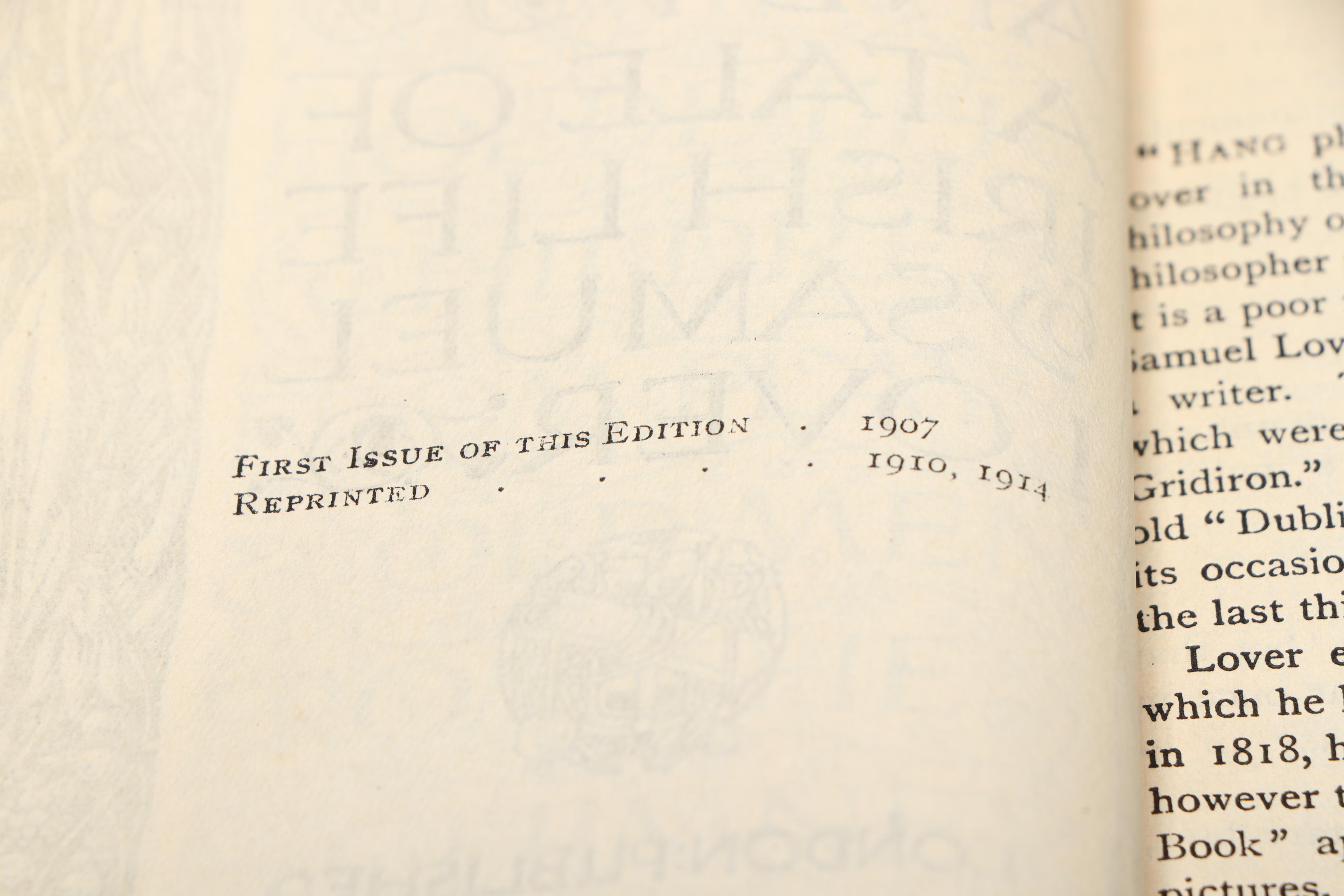 Everyman's Library Shakespeare, Franklin and More Classics, Early 20th Century