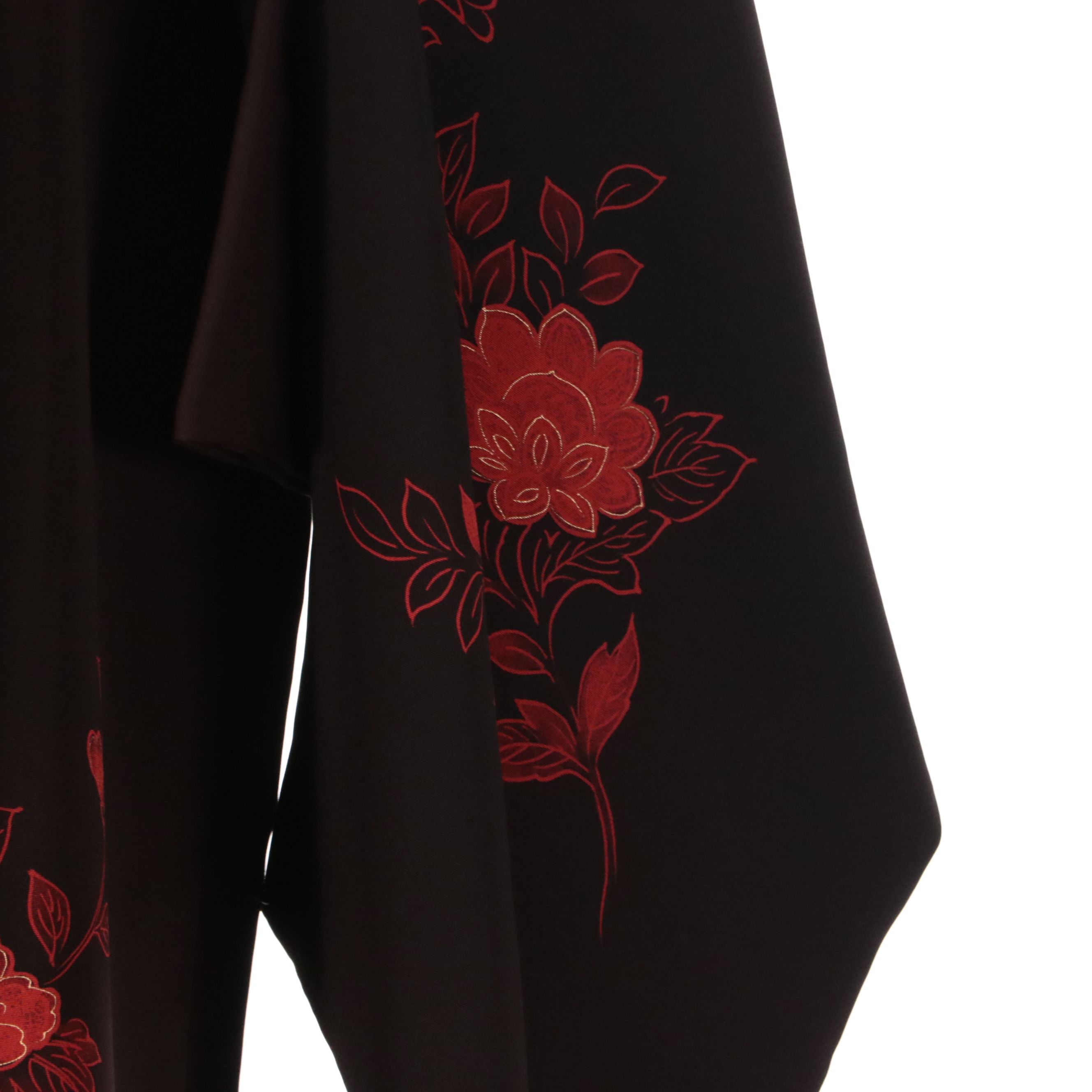 Japanese Haori in Silk with Hand-Painting