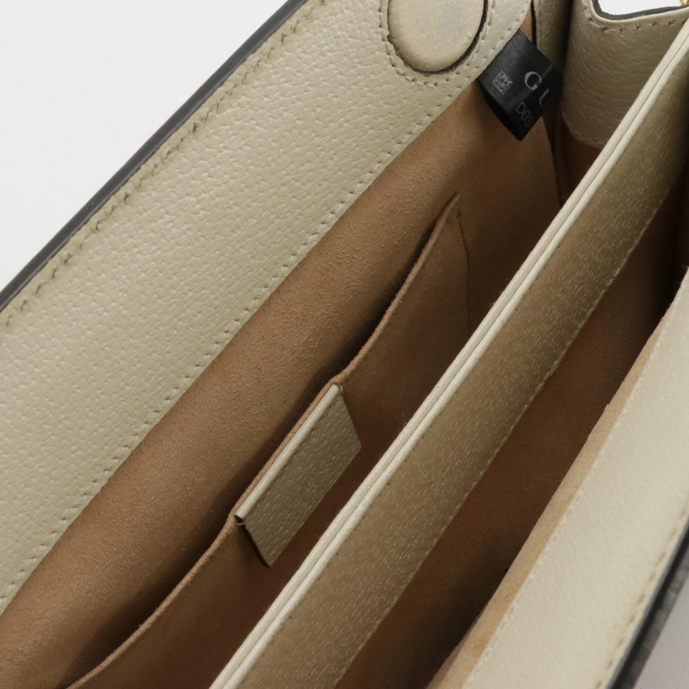 Gucci Ophidia Chain Strap Shoulder Bag in GG Supreme Floral Canvas and Leather