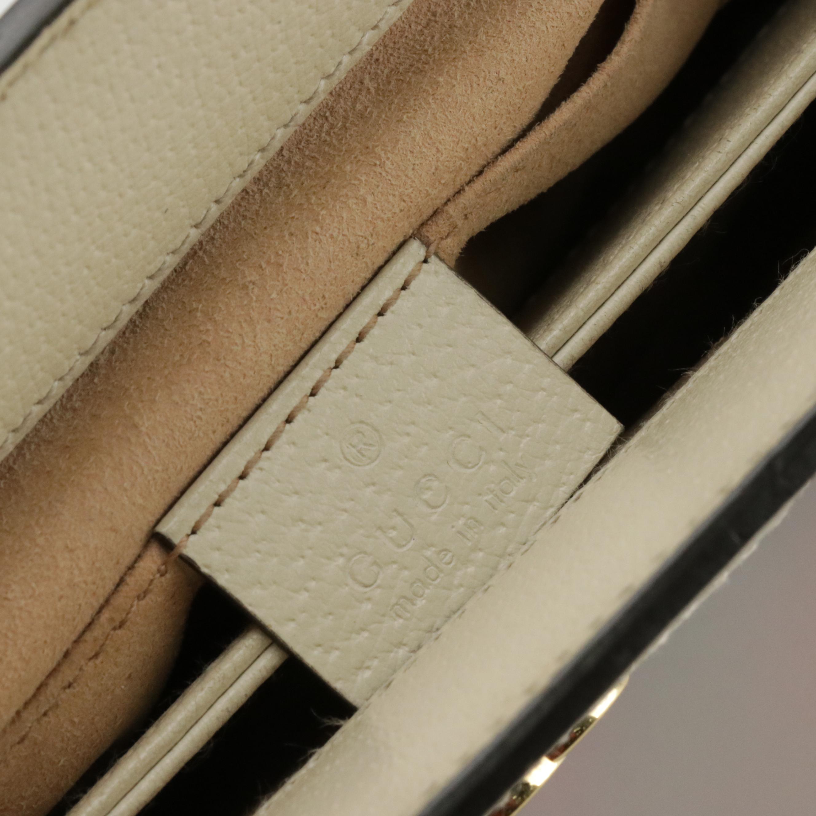 Gucci Ophidia Chain Strap Shoulder Bag in GG Supreme Floral Canvas and Leather