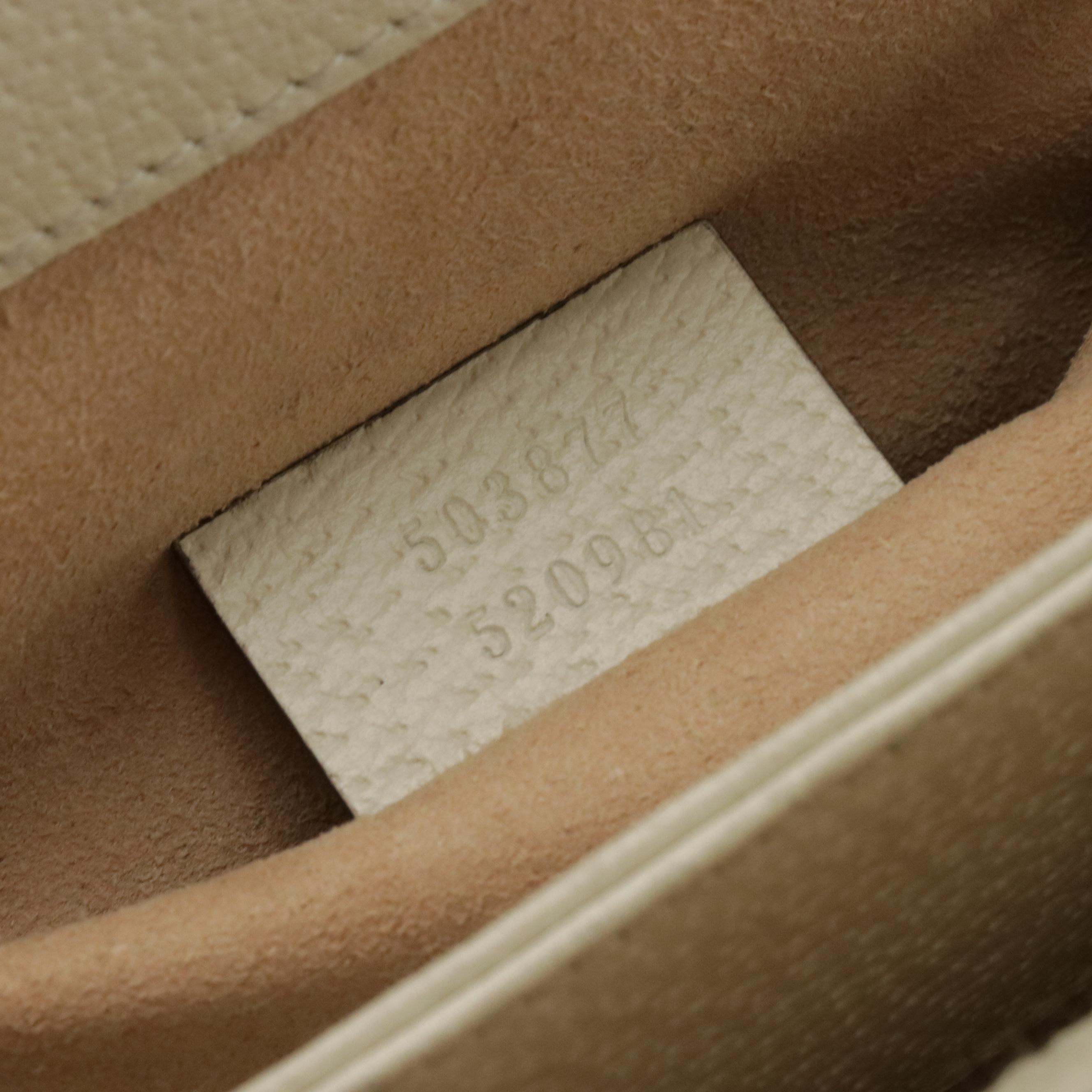 Gucci Ophidia Chain Strap Shoulder Bag in GG Supreme Floral Canvas and Leather