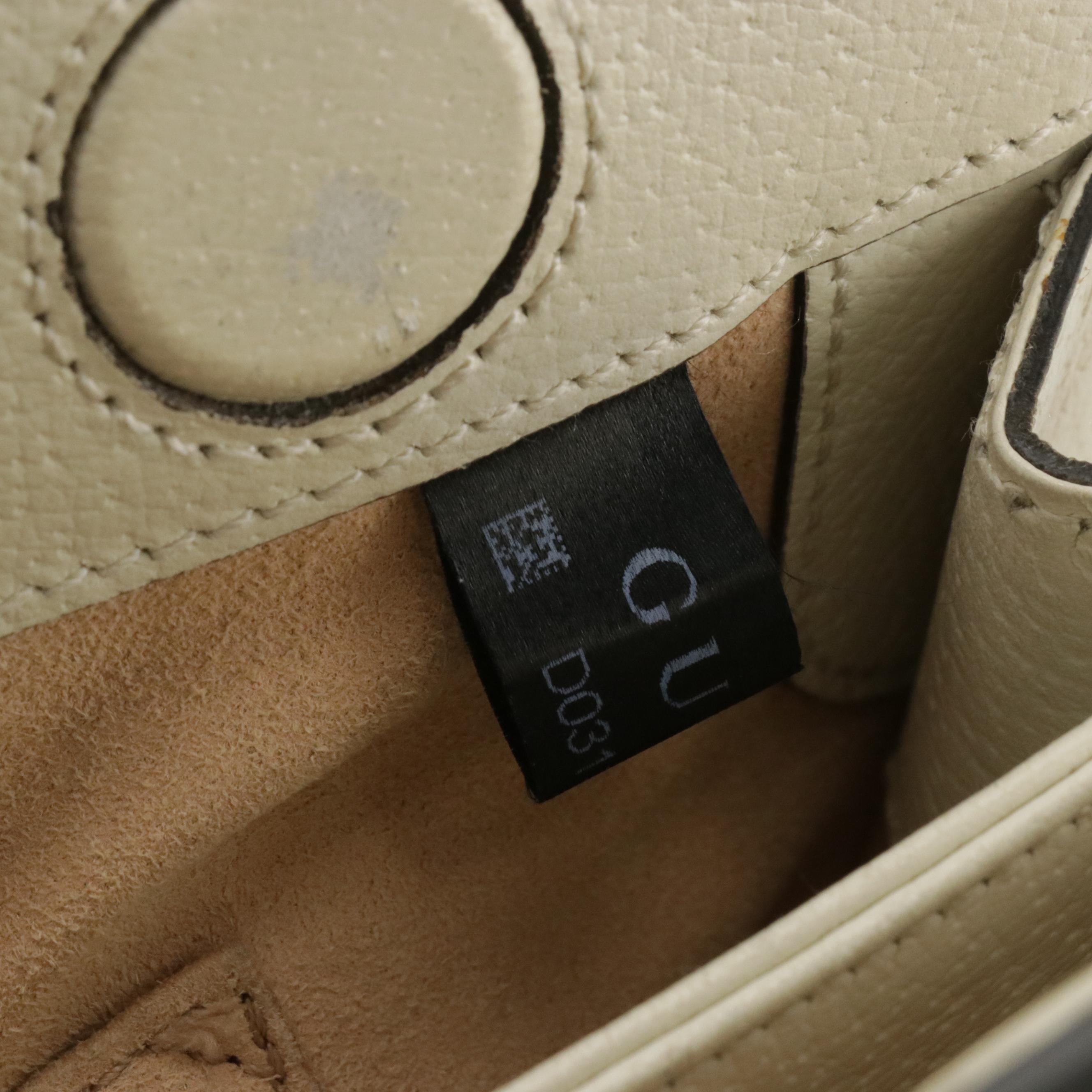 Gucci Ophidia Chain Strap Shoulder Bag in GG Supreme Floral Canvas and Leather