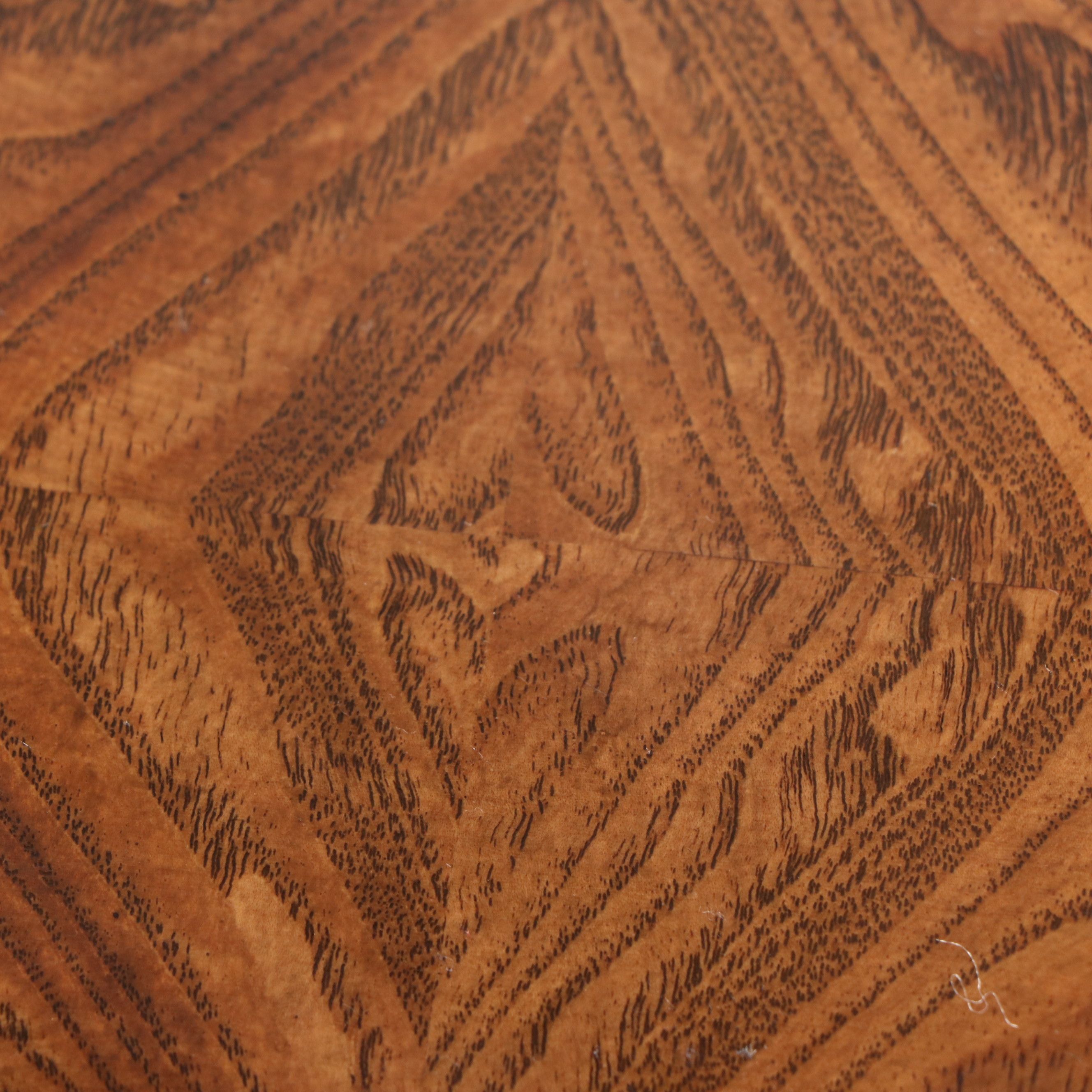 Baker Furniture Neoclassical Style Burl Wood Writing Table