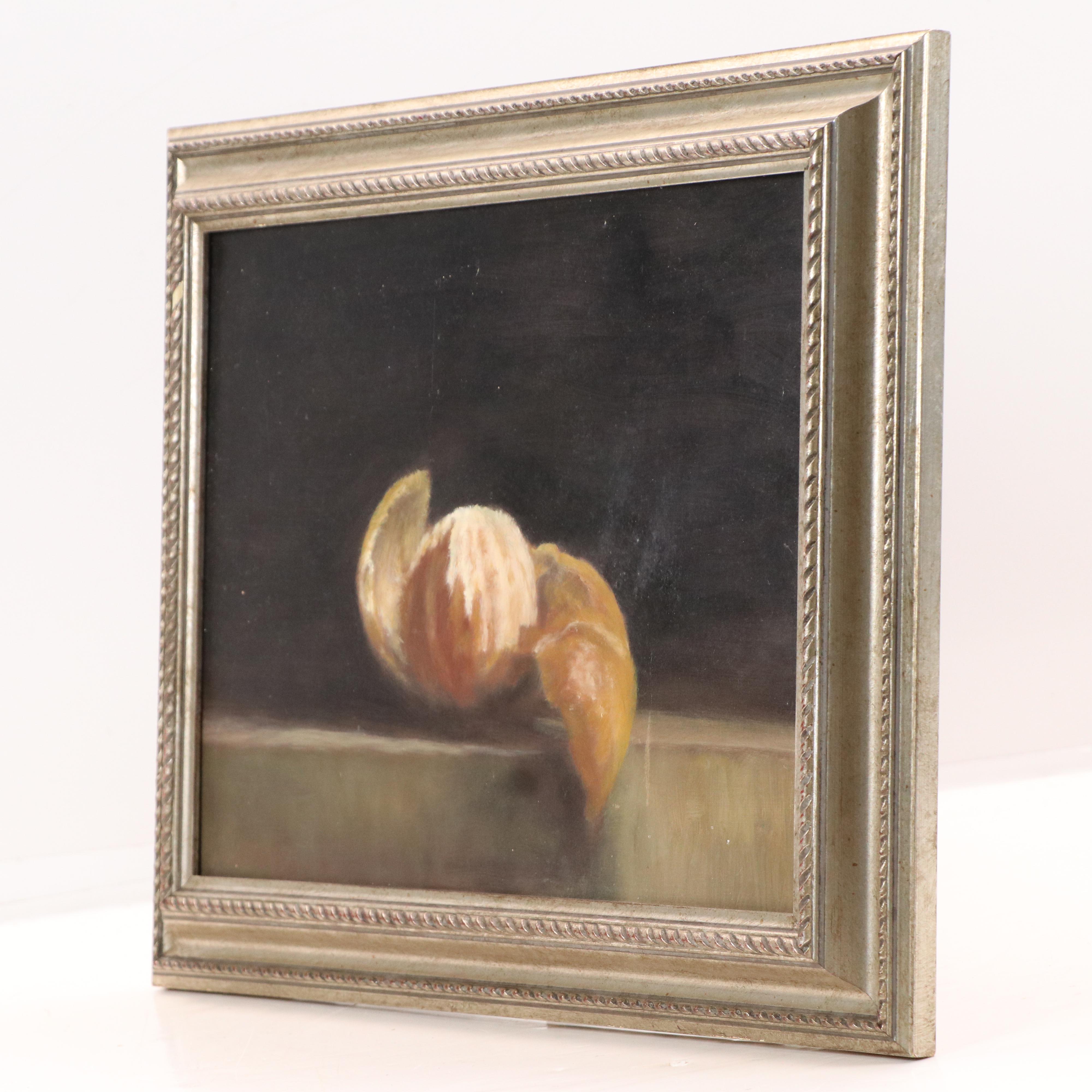 Orange Still Life Oil Painting