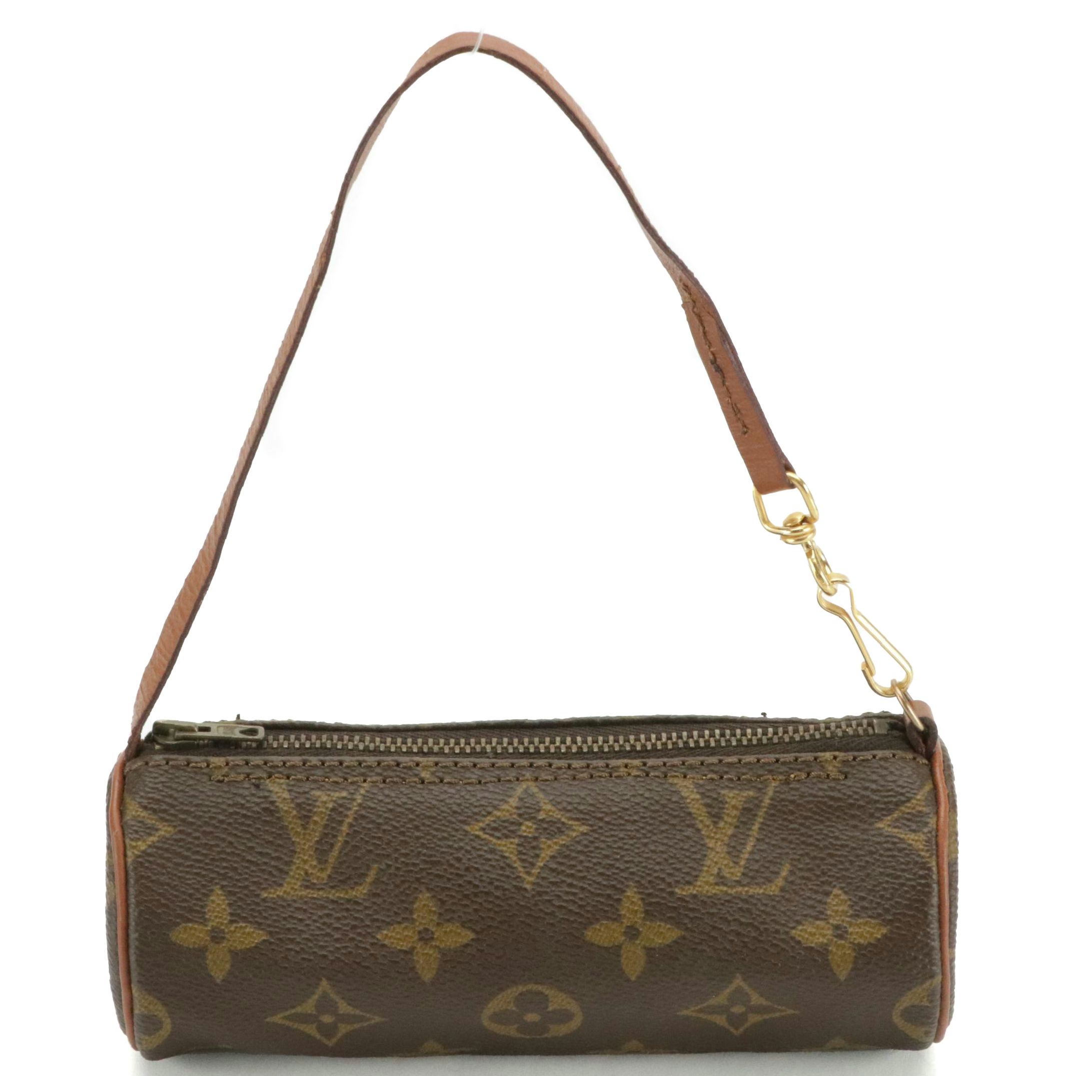 Louis Vuitton Mini Papillon Barrel Handbag in Monogram Canvas
