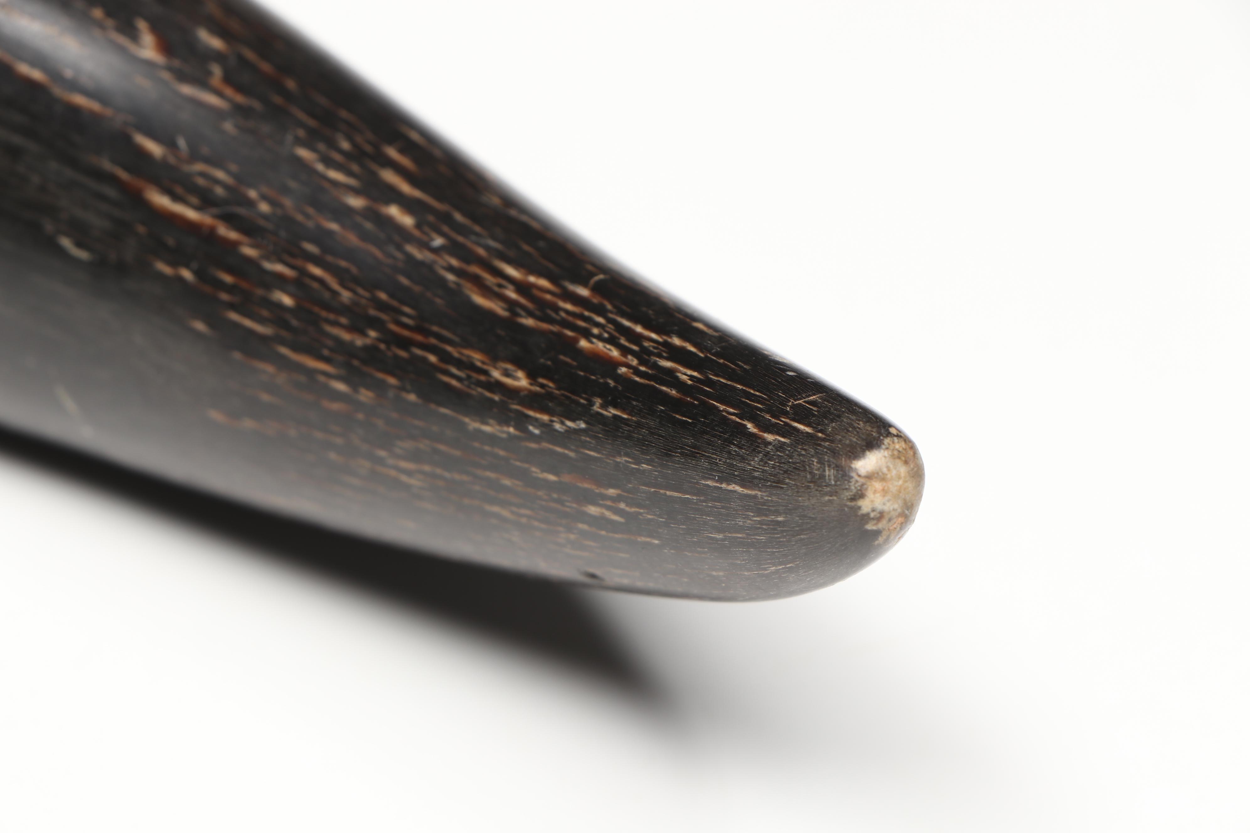 Cattle Horn Handled Magnifying Glass with Other Decorative Horn