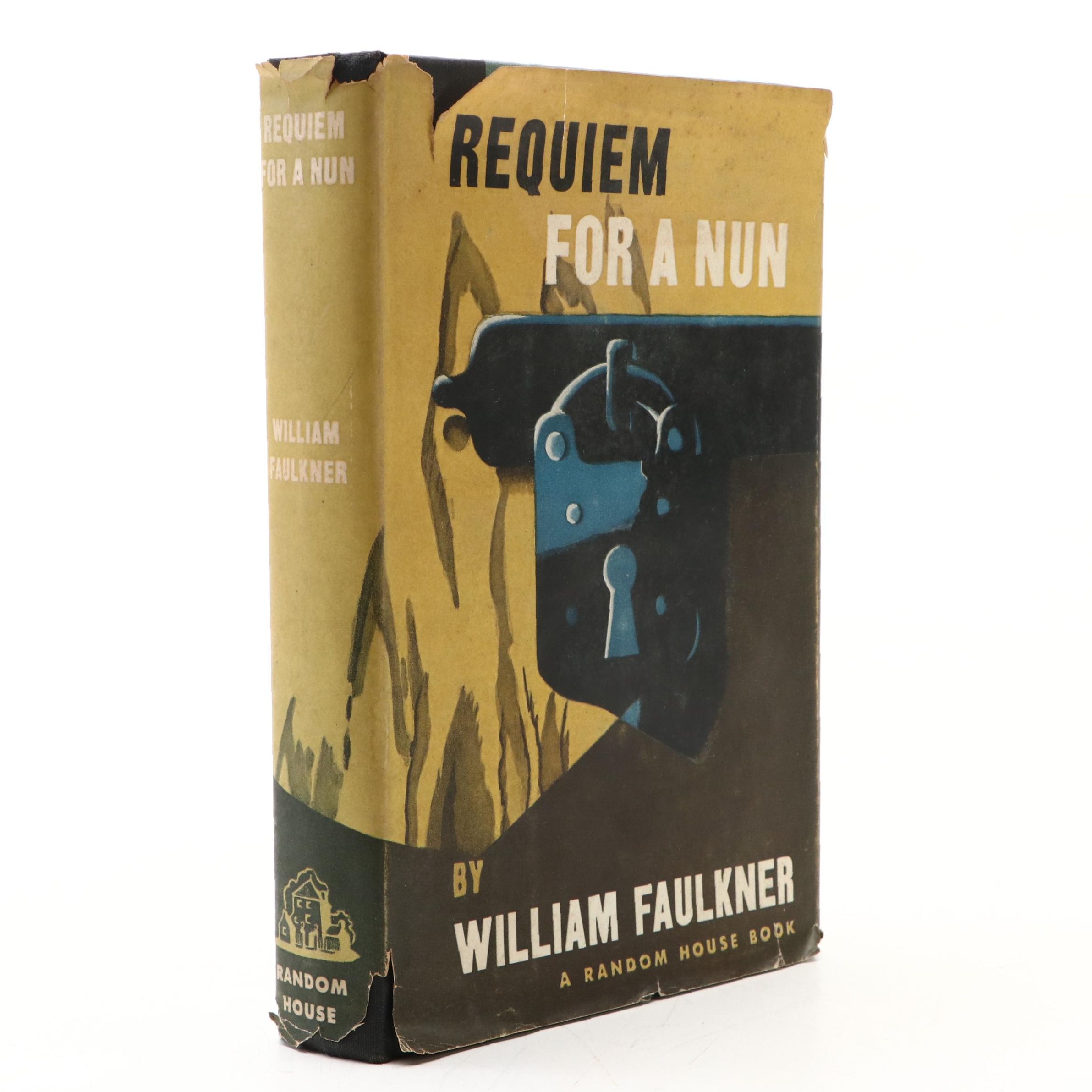 Book Club Edition "Requiem for a Nun" by William Faulkner, 1951