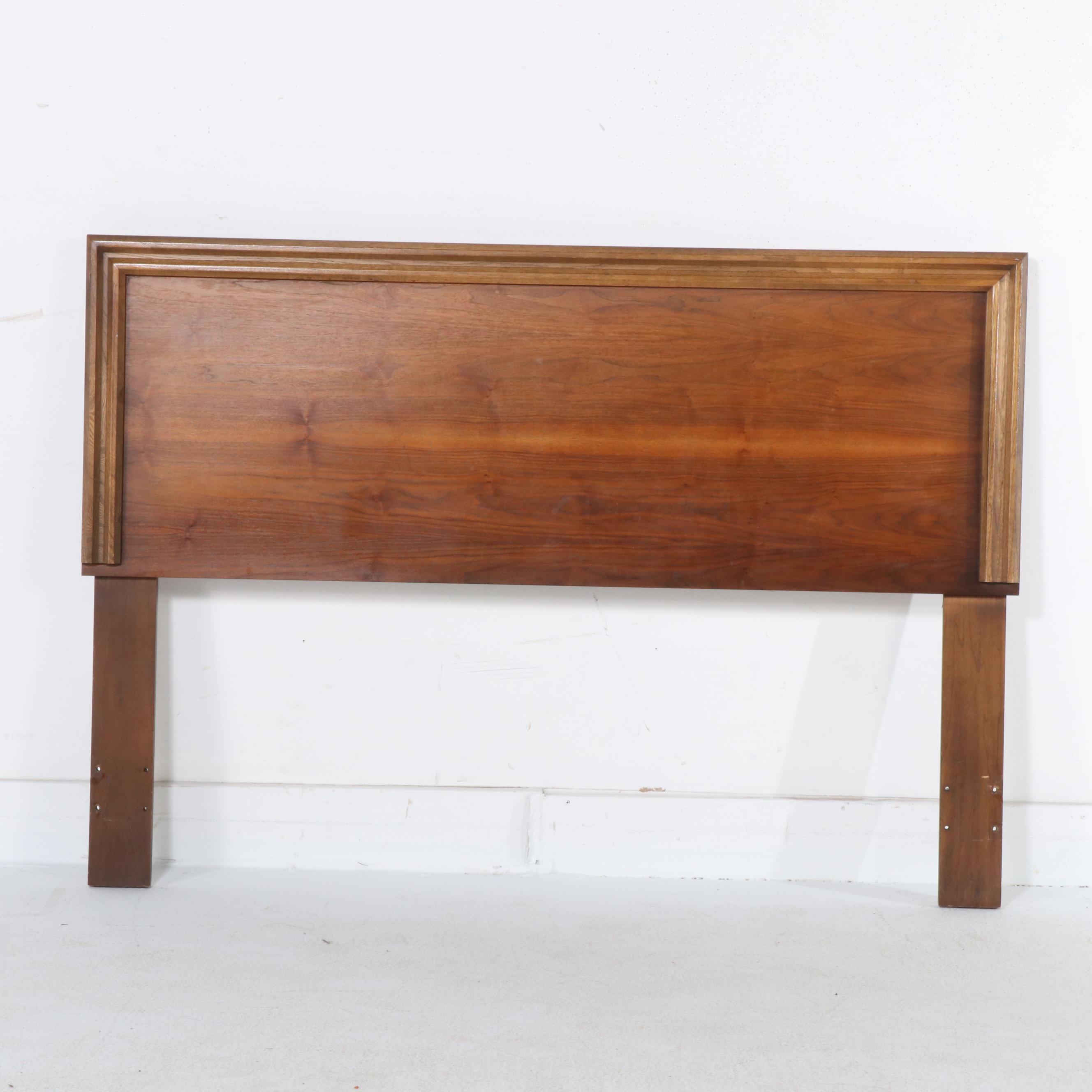 Lane Mid Century Modern Style Headbaord and Nightstand