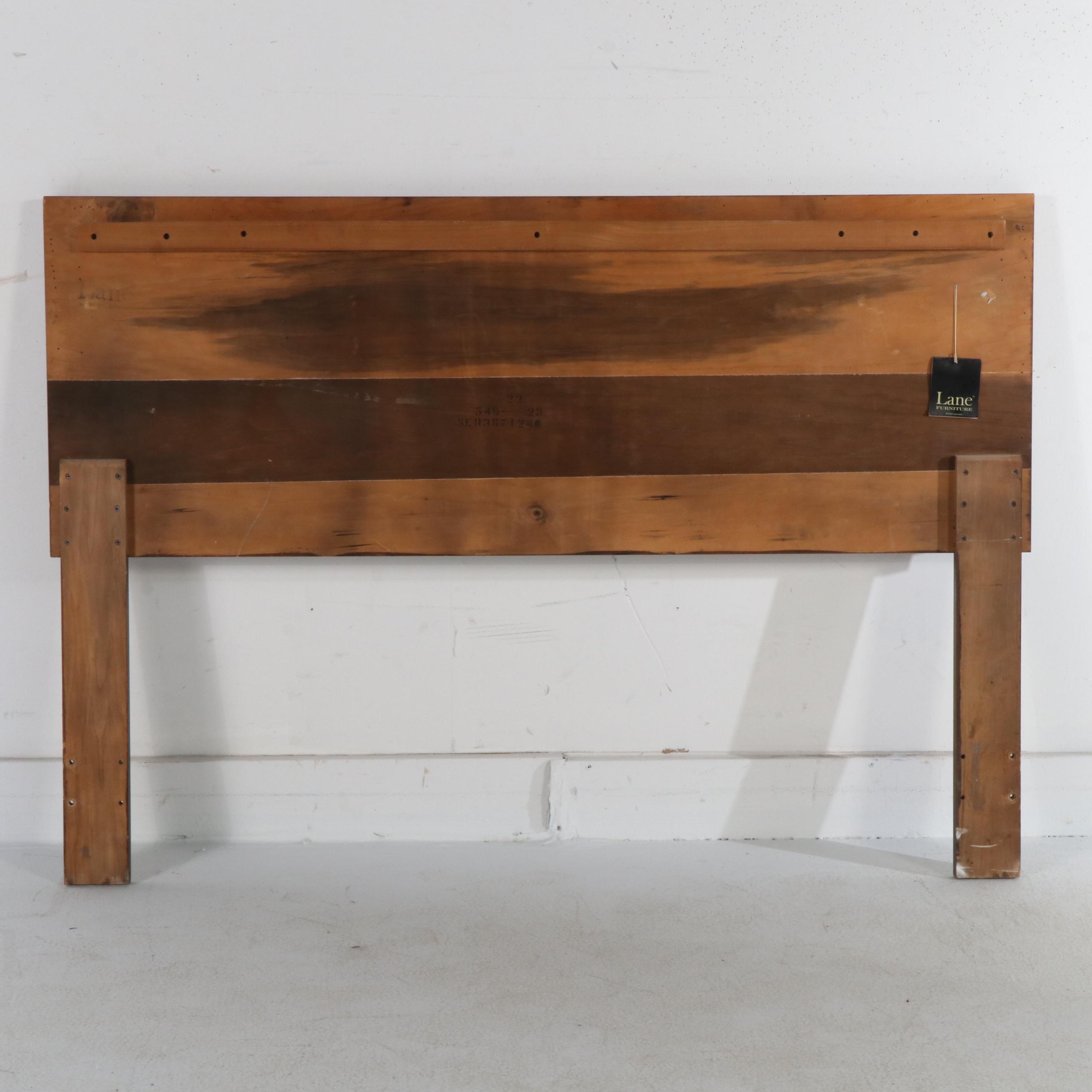 Lane Mid Century Modern Style Headbaord and Nightstand