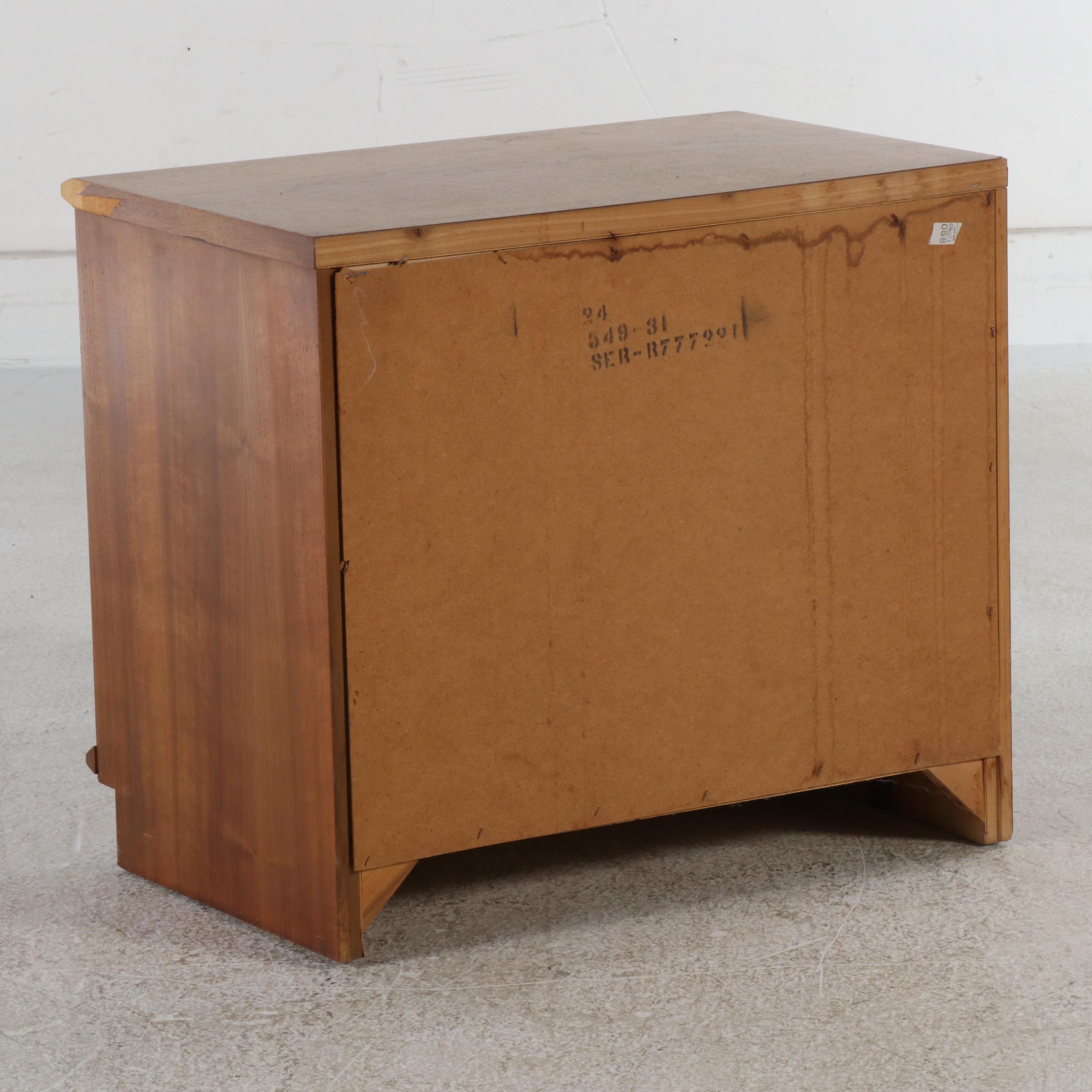 Lane Mid Century Modern Style Headbaord and Nightstand