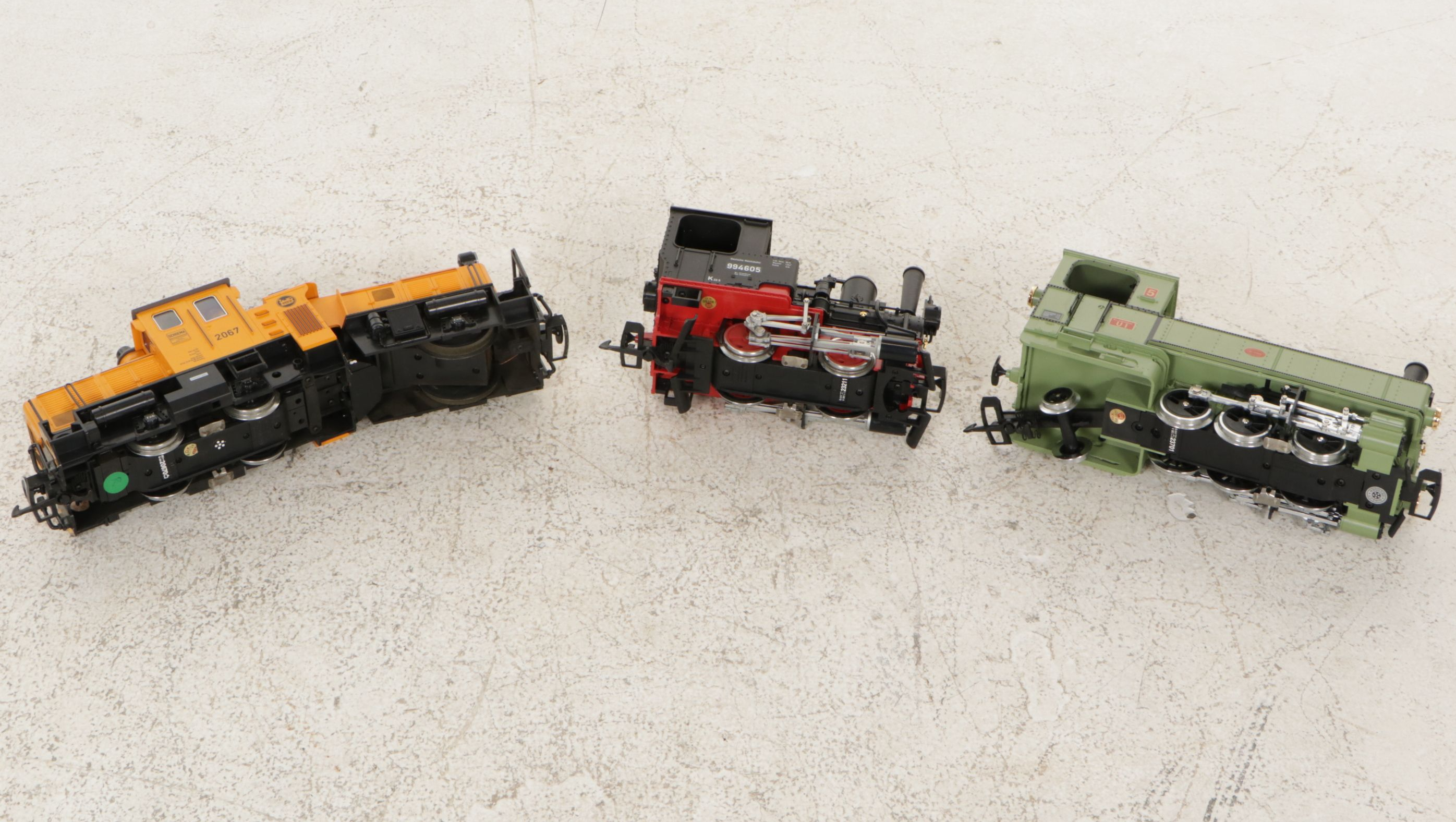 LGB Track Cleaning Locomotive, Combine & Other Trains