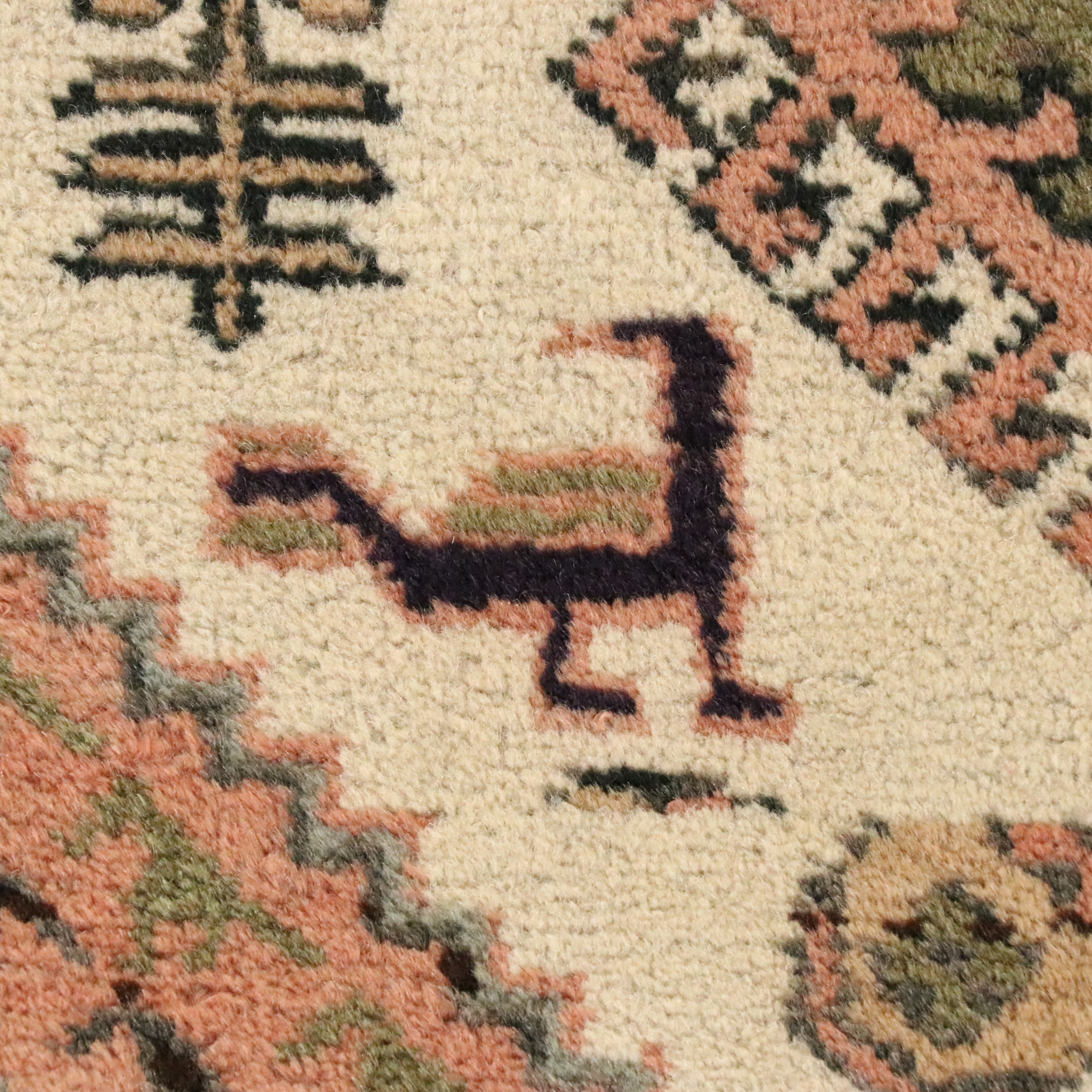 4'7 x 7'3 Hand-Knotted Persian Ardabil Area Rug