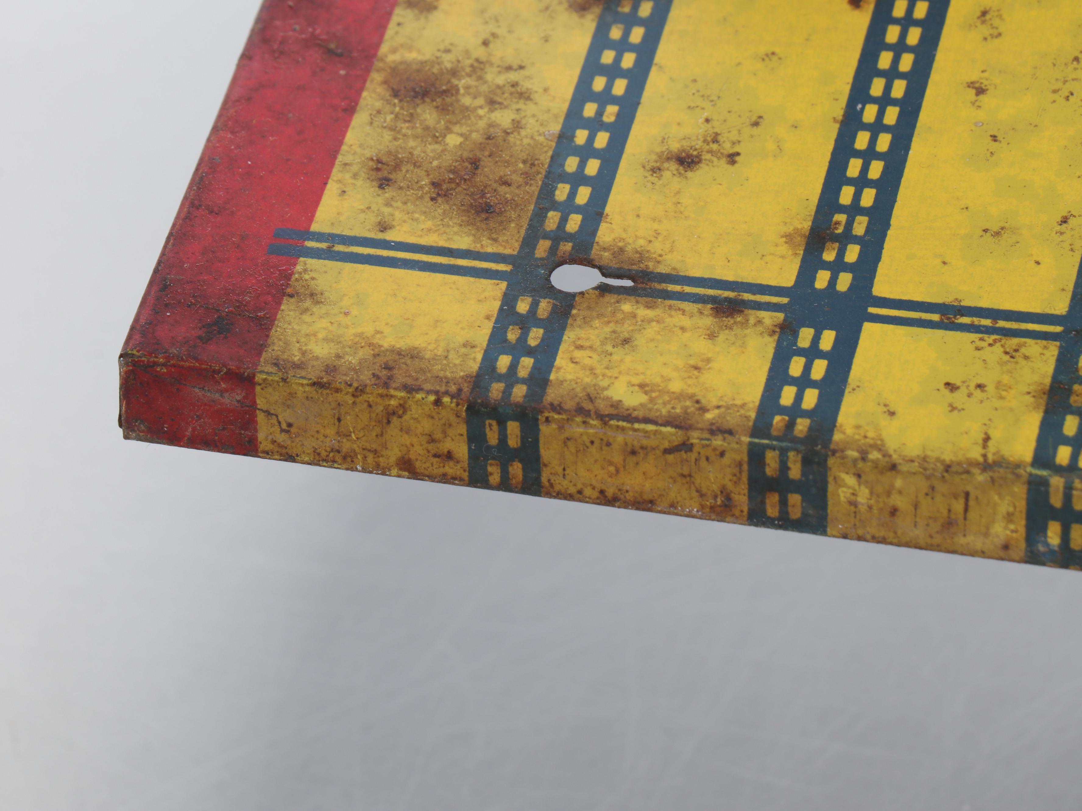 Vintage Marx Tin Litho Toy Service Station with Other Aircraft Carrier with Barn