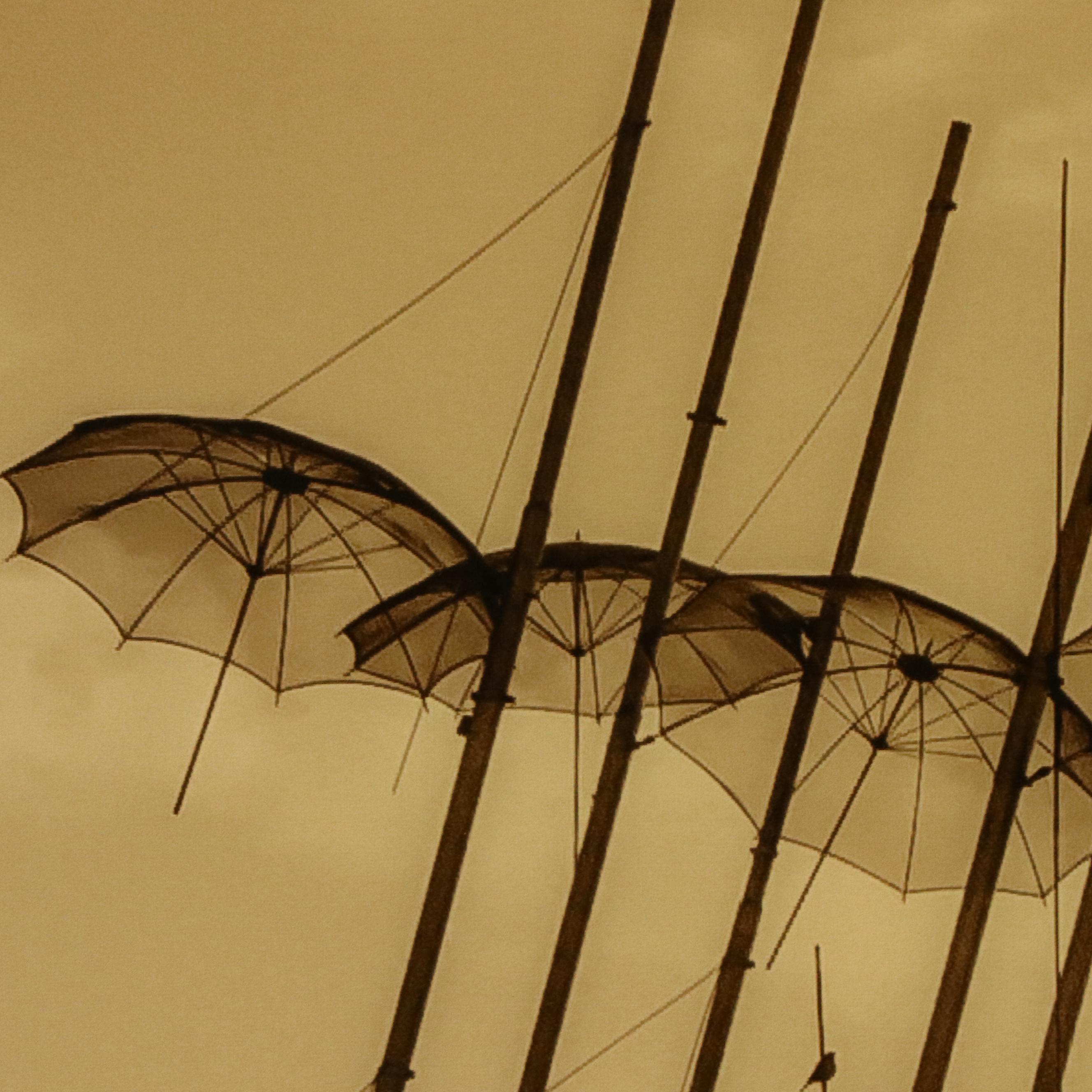 Giclée After George Zongolopoulos "Umbrellas," 21st Century