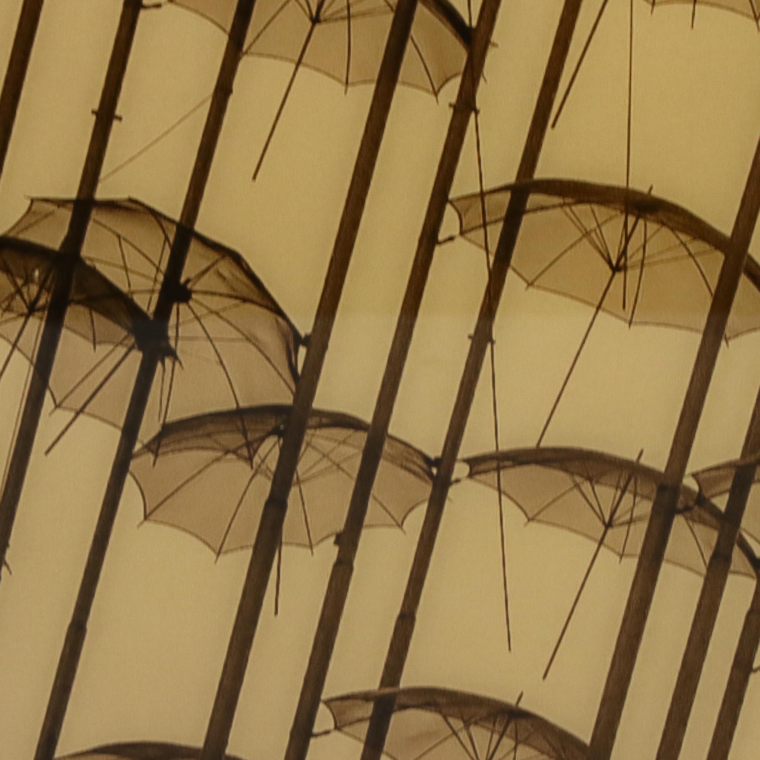 Giclée After George Zongolopoulos "Umbrellas," 21st Century