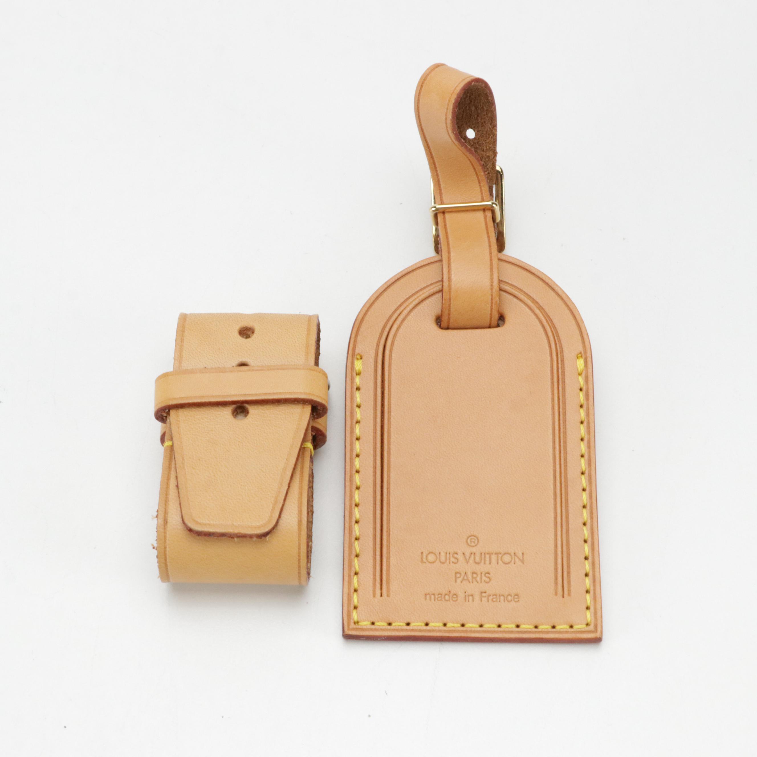 Louis Vuitton Evasion Travel Bag in Monogram Canvas and Vachetta Leather