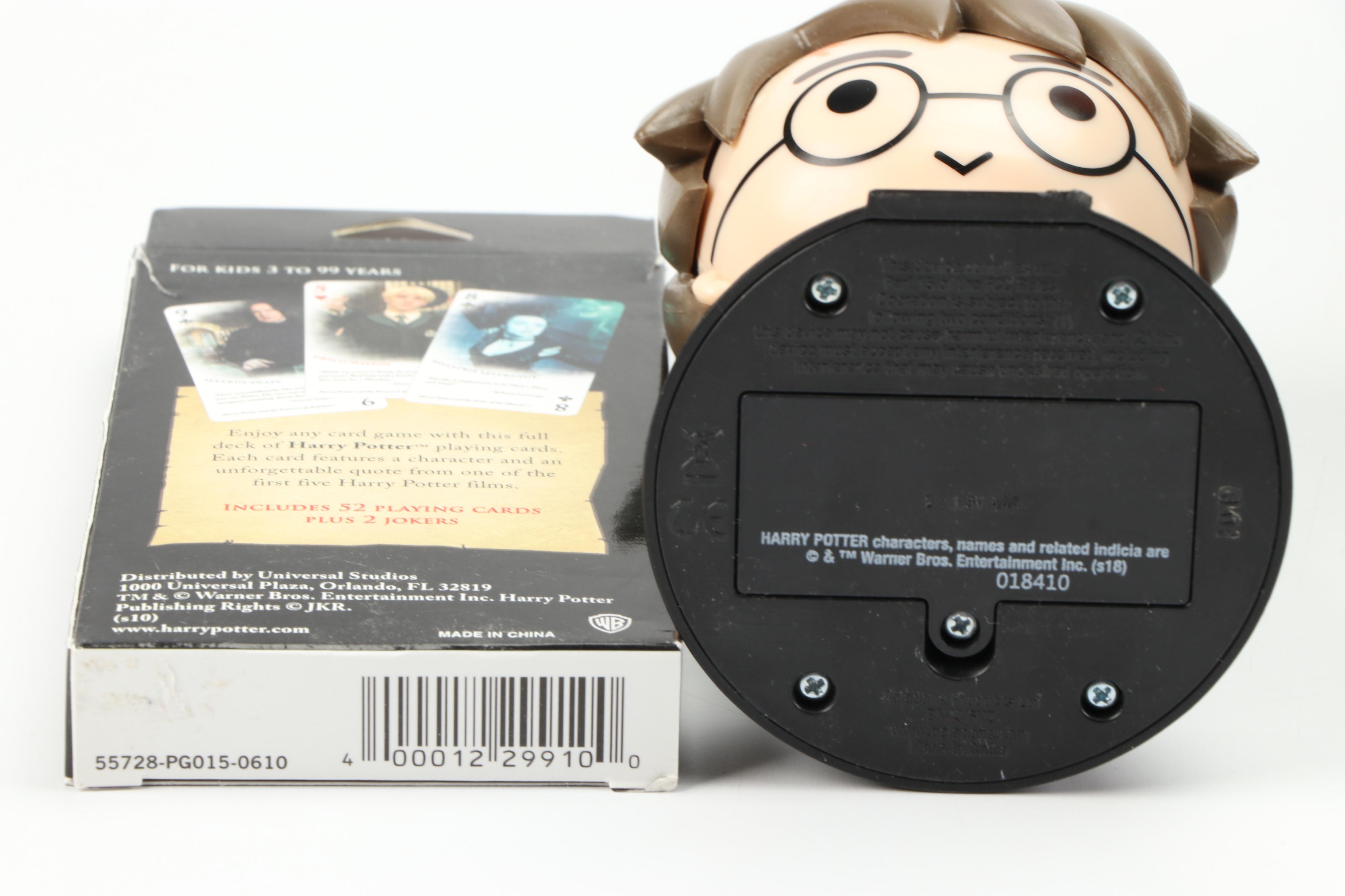 First American Edition "Harry Potter" Complete Series, Playing Cards and Figure