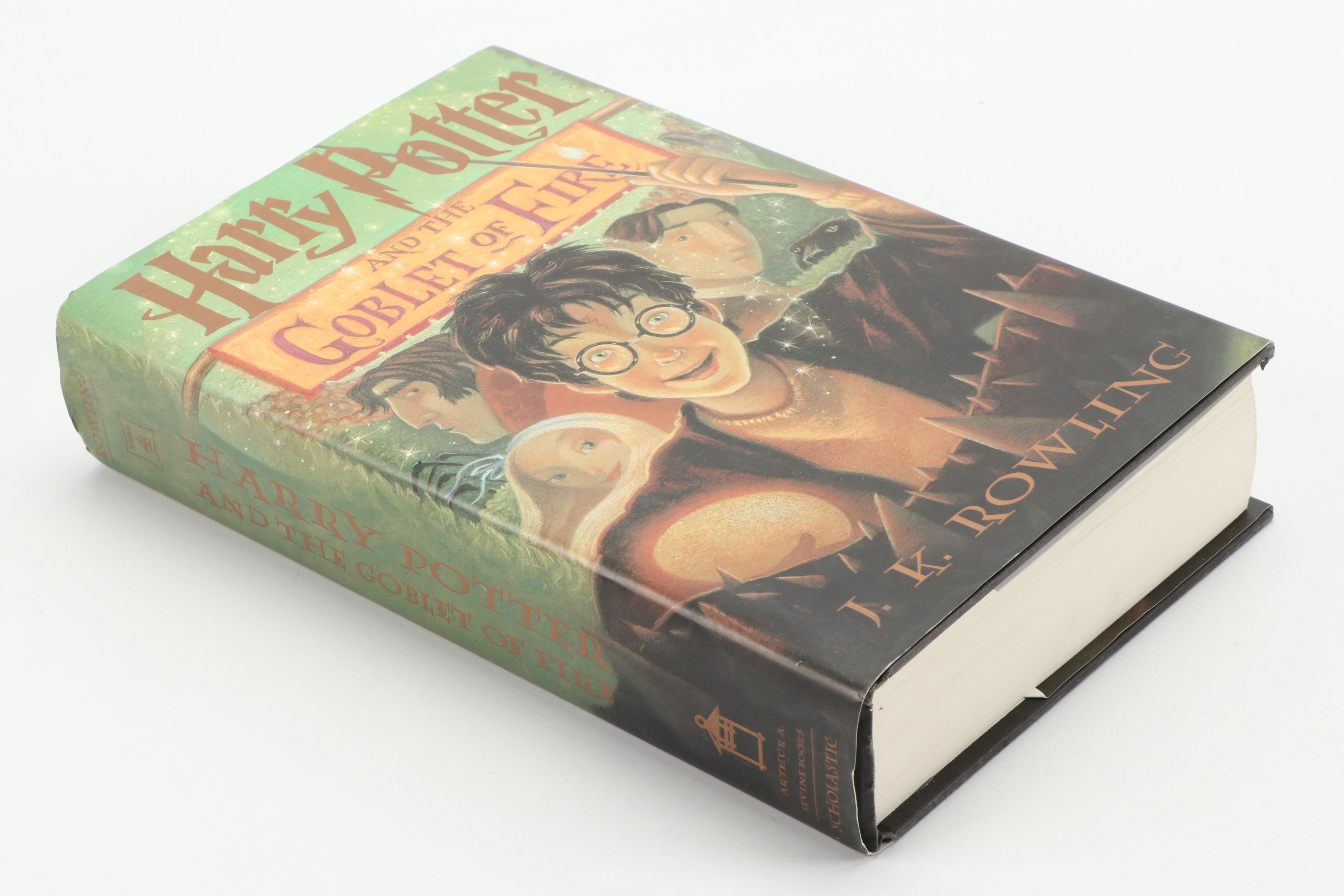 First American Edition "Harry Potter" Complete Series, Playing Cards and Figure