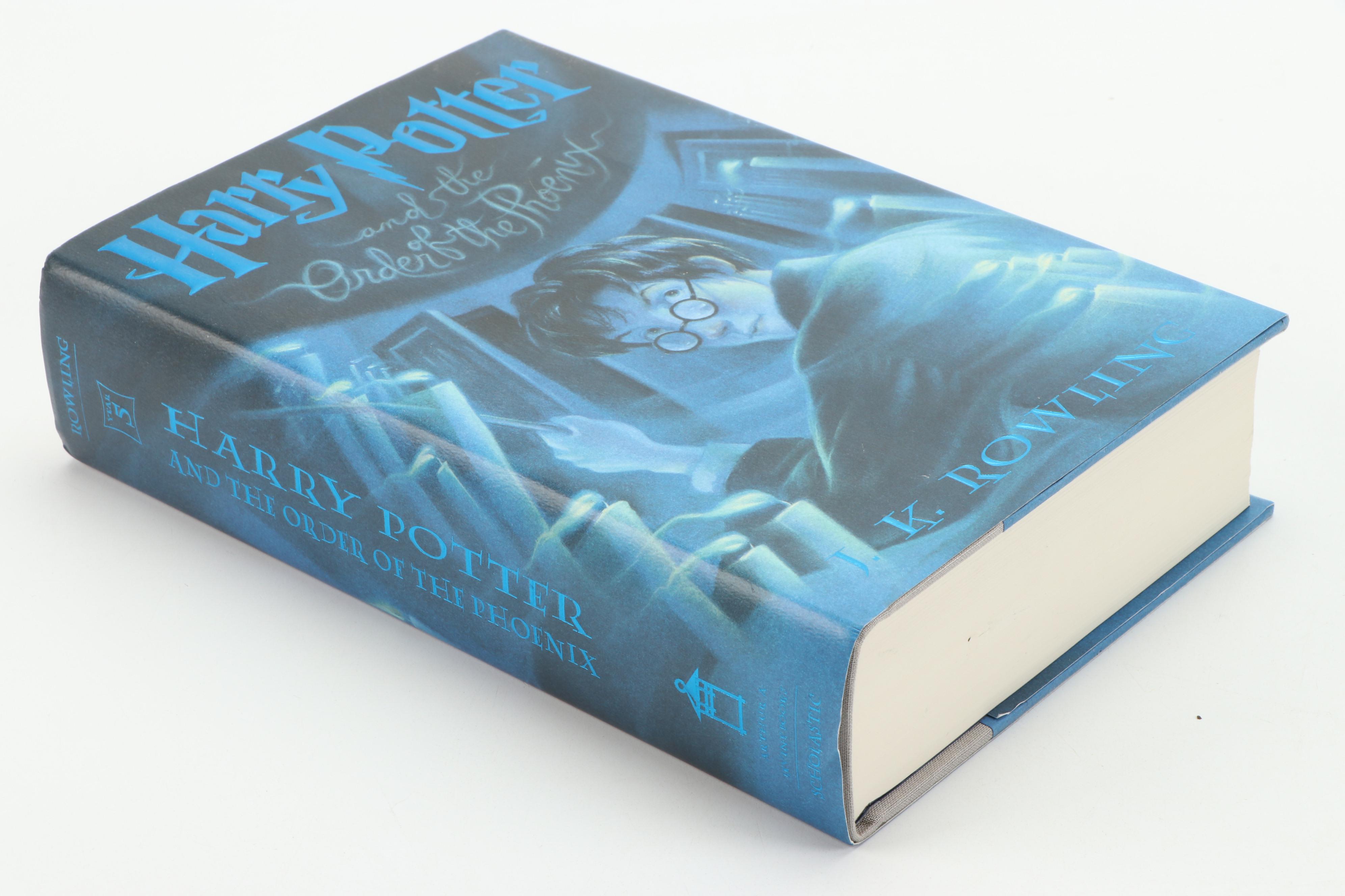 First American Edition "Harry Potter" Complete Series, Playing Cards and Figure