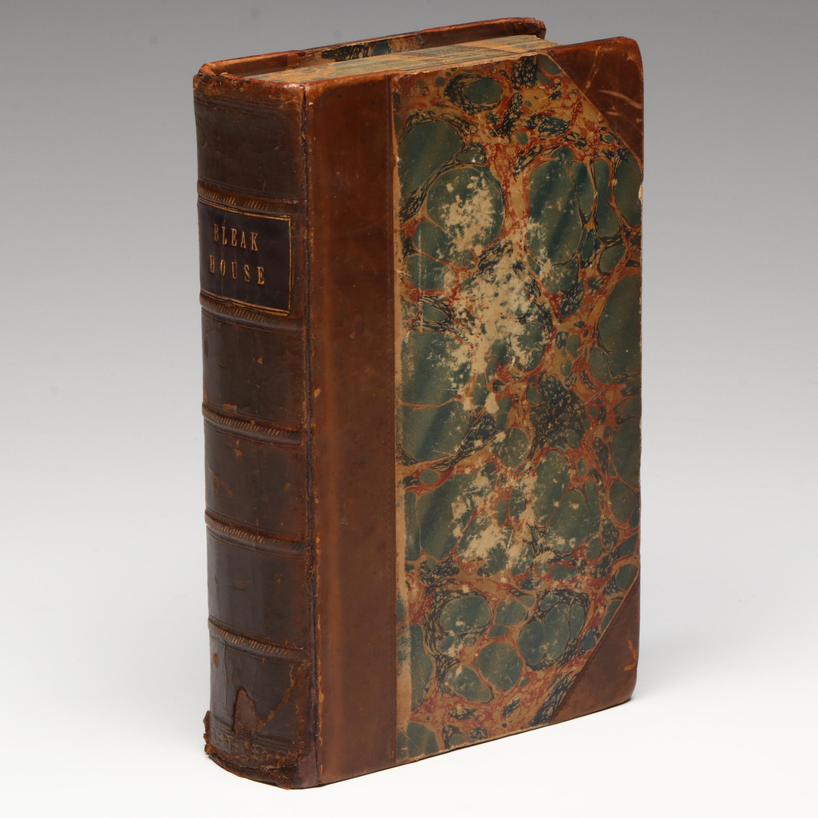 First Edition "Bleak House" by Charles Dickens, 1853