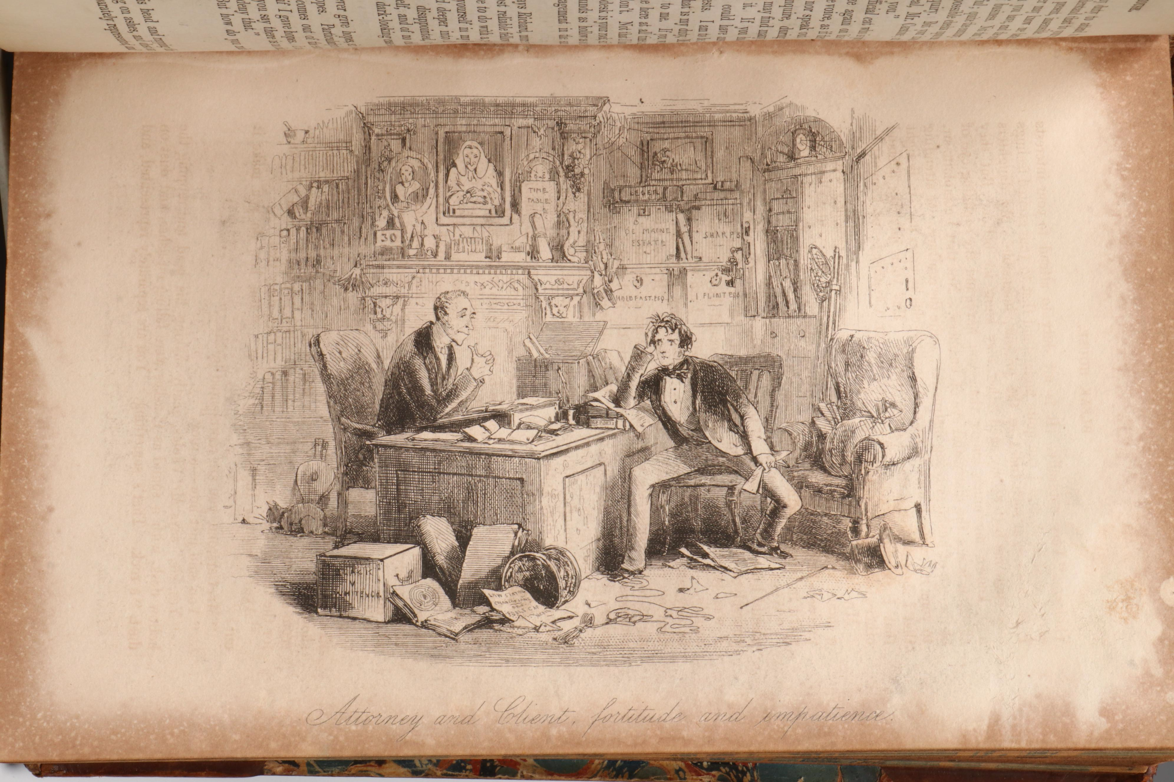 First Edition "Bleak House" by Charles Dickens, 1853