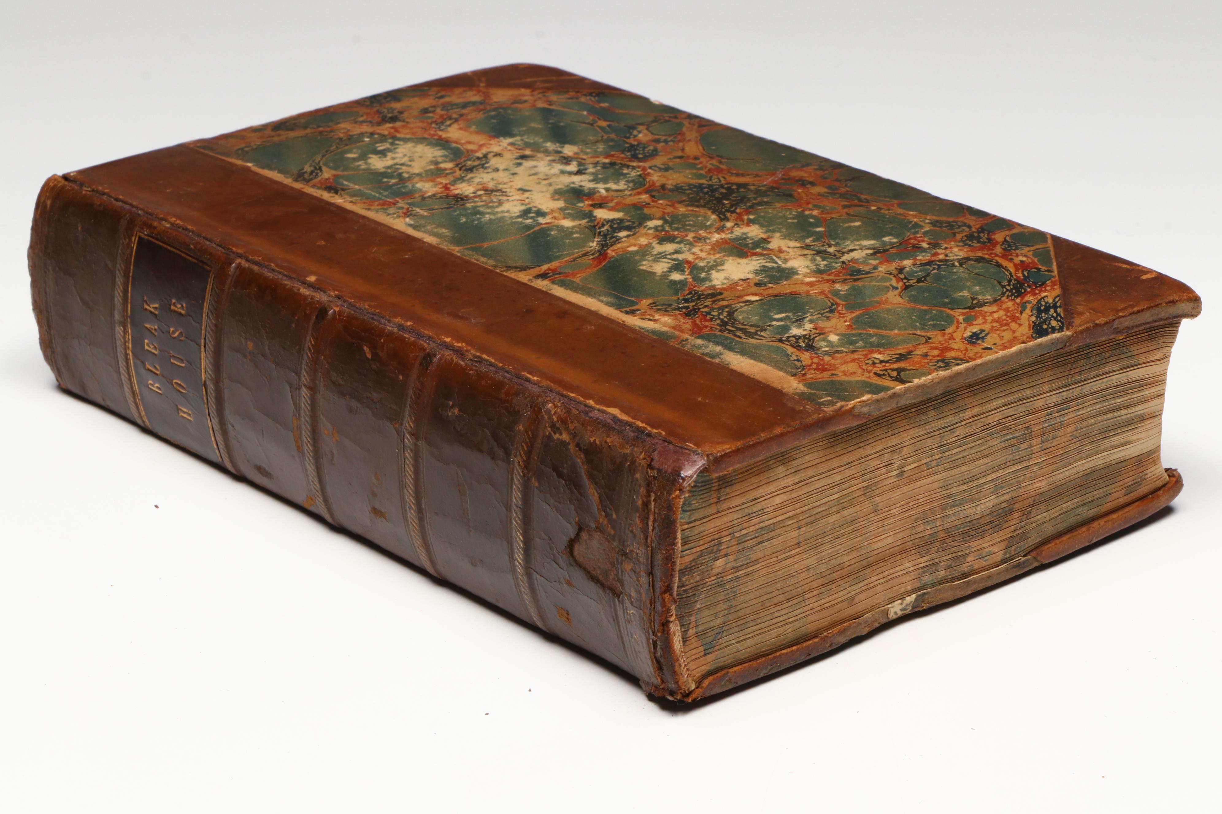 First Edition "Bleak House" by Charles Dickens, 1853