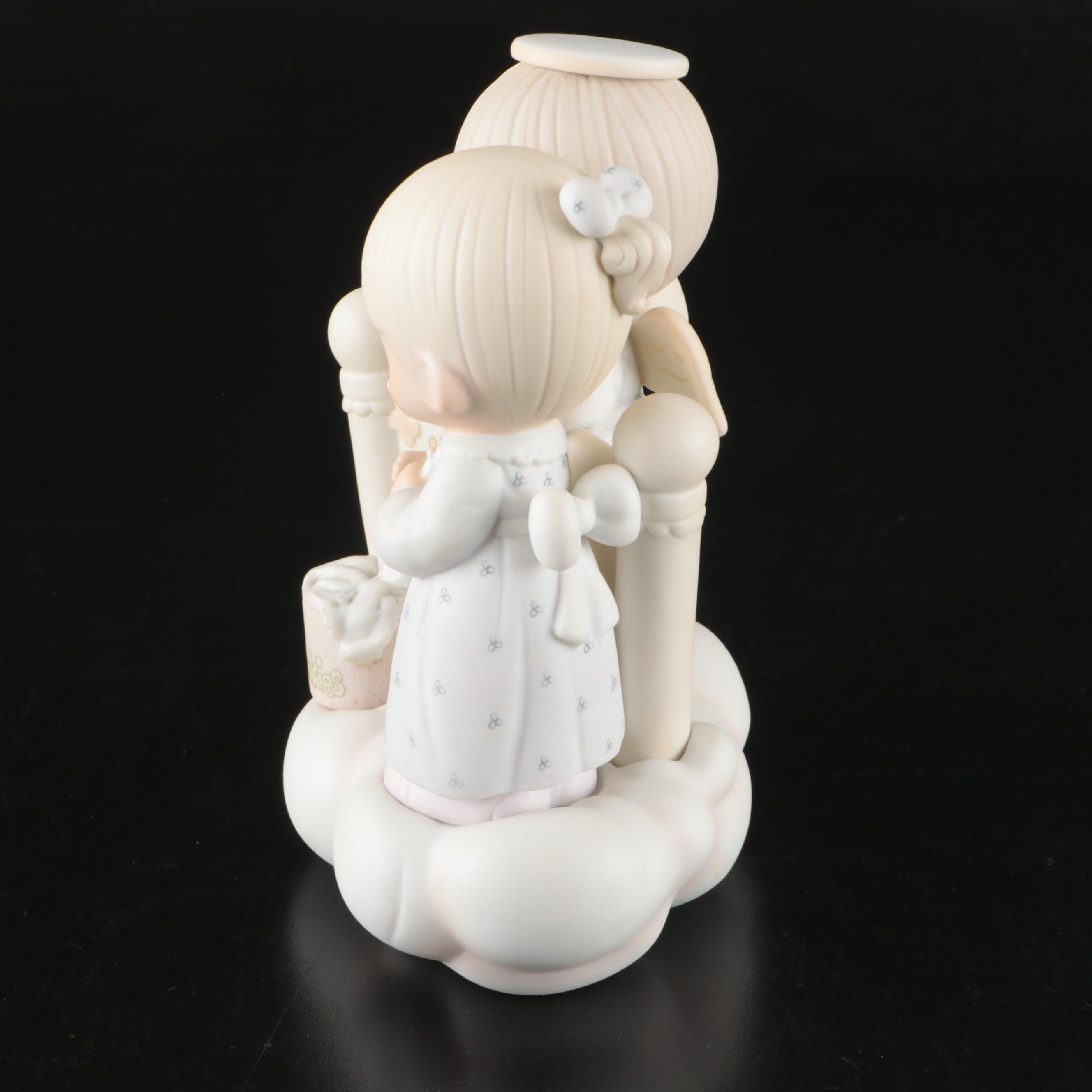 Precious Moments "No Tears Past the Gate" Porcelain Figural Group