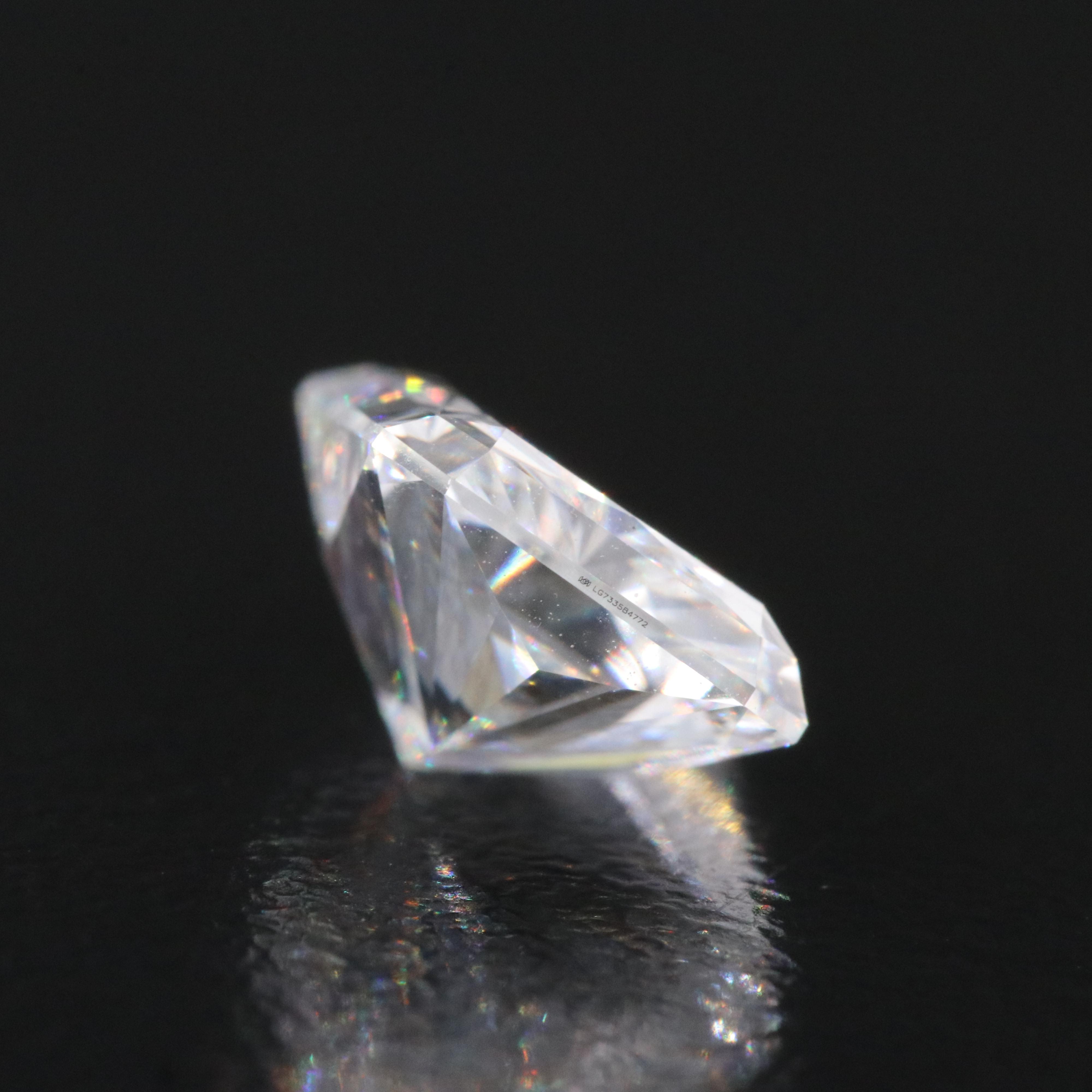 Loose 2.98 CT Lab Grown Diamond with IGI Report