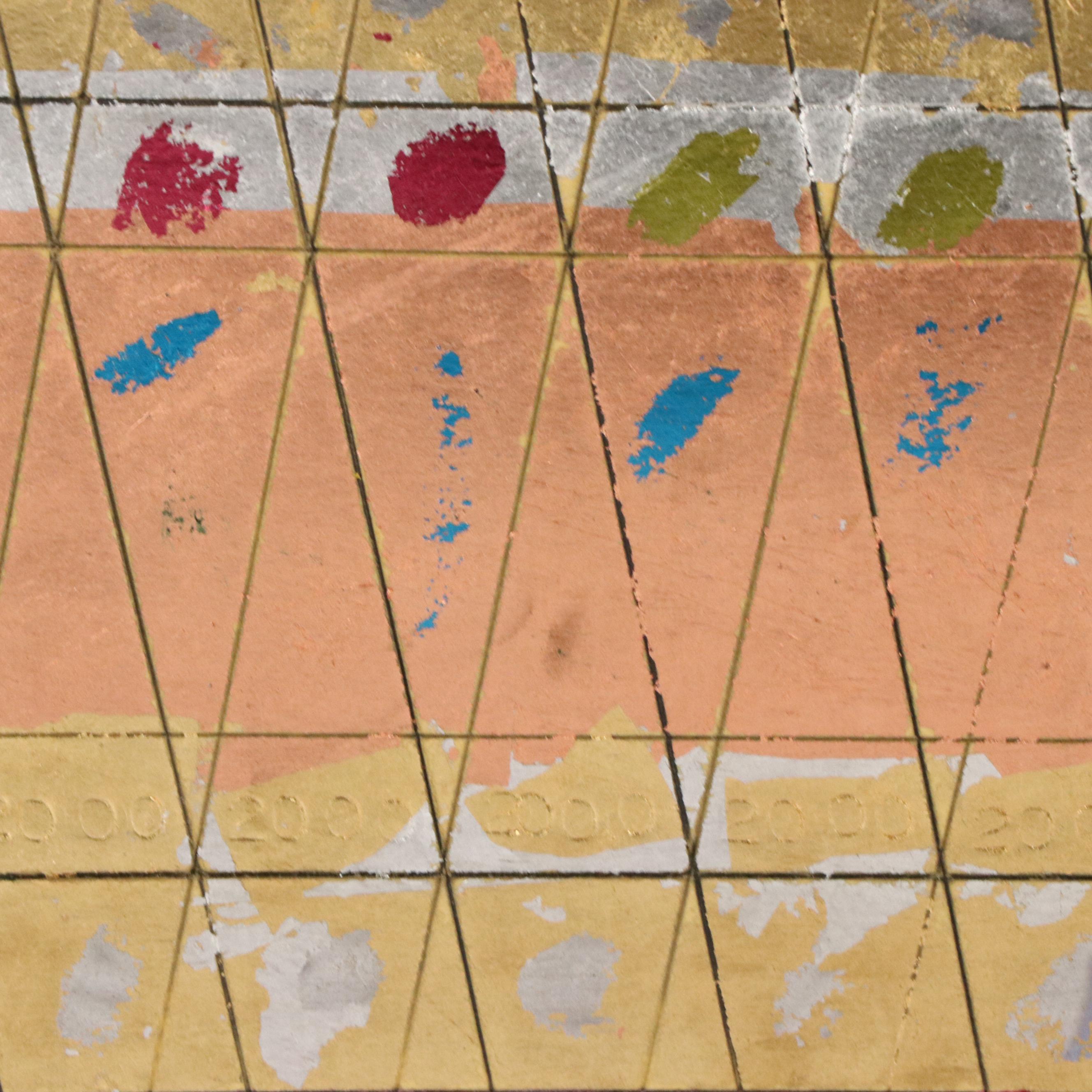 Norman Laliberté Oil Painting with Gold Leaf "First Summer of 2000," 2000