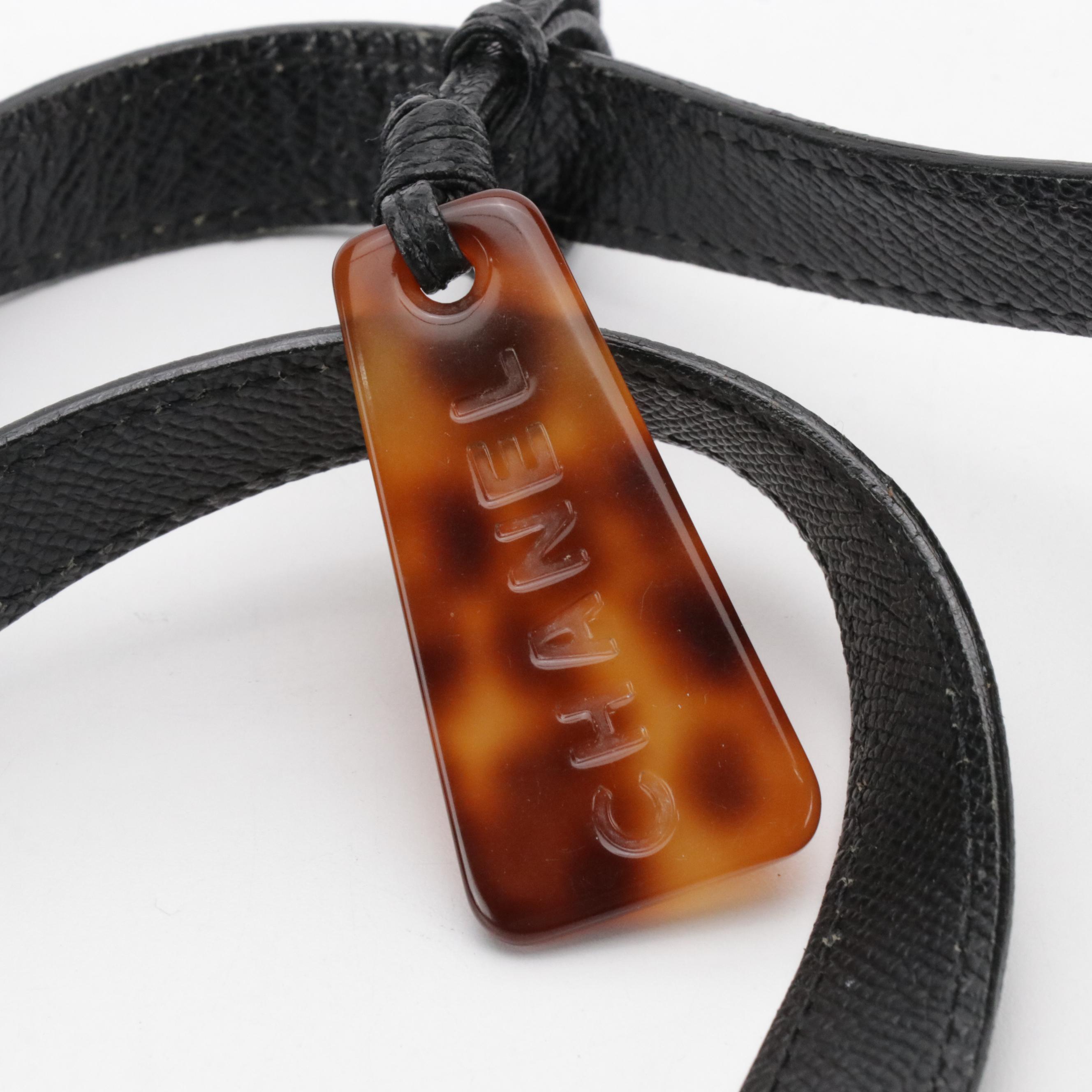 Chanel Black Caviar Leather Tote Bag