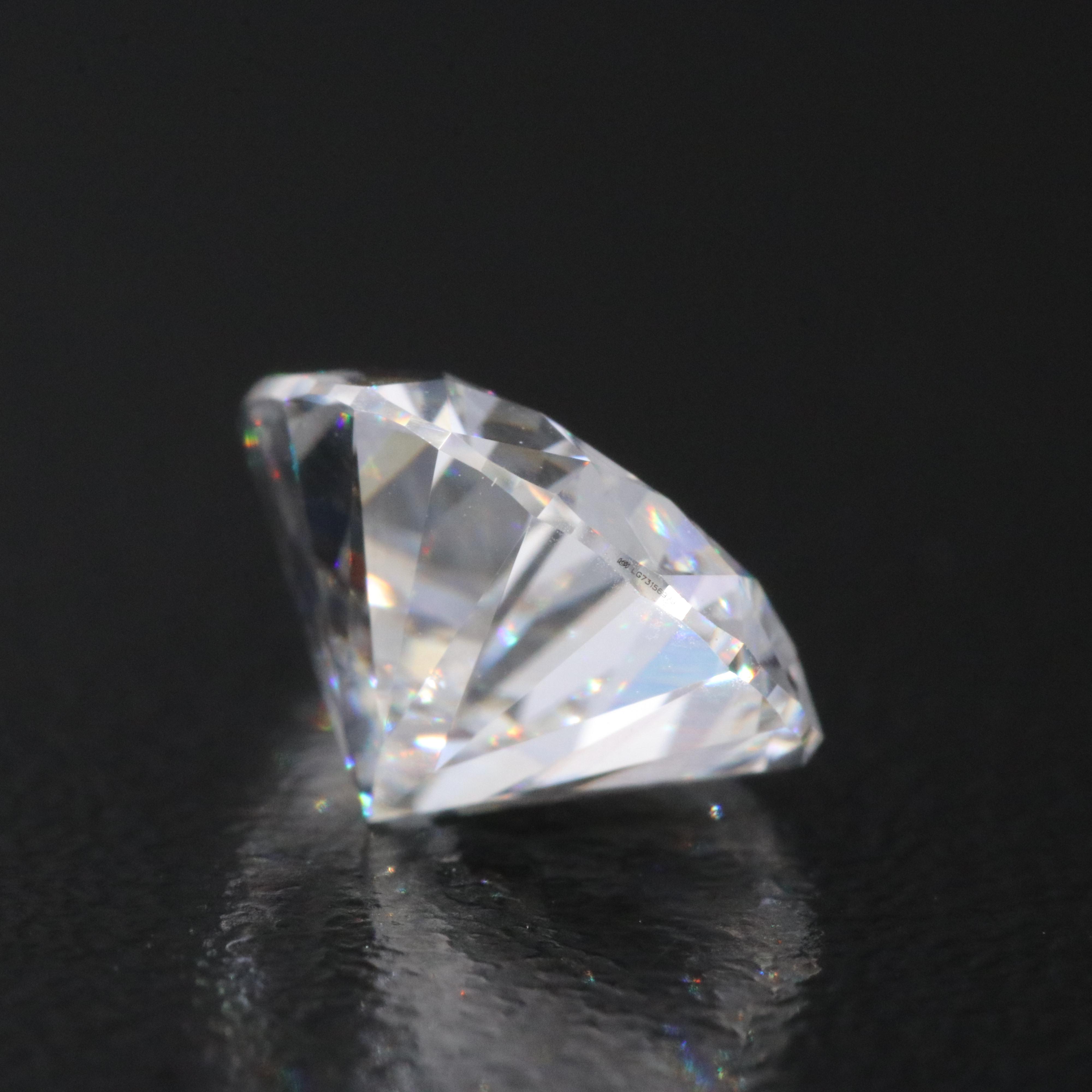 Loose 3.99 CT Lab Grown Diamond with IGI Report