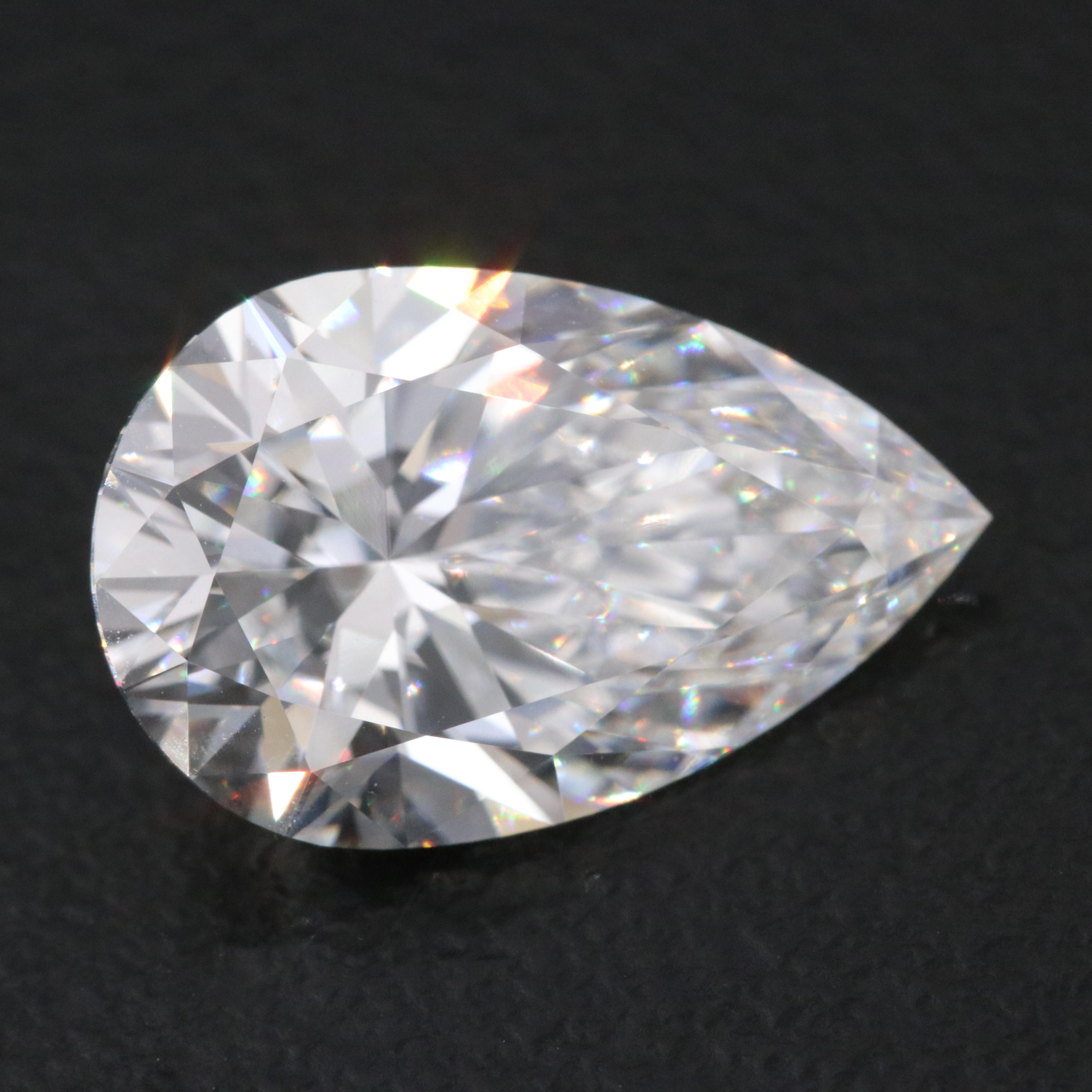 Loose 3.99 CT Lab Grown Diamond with IGI Report