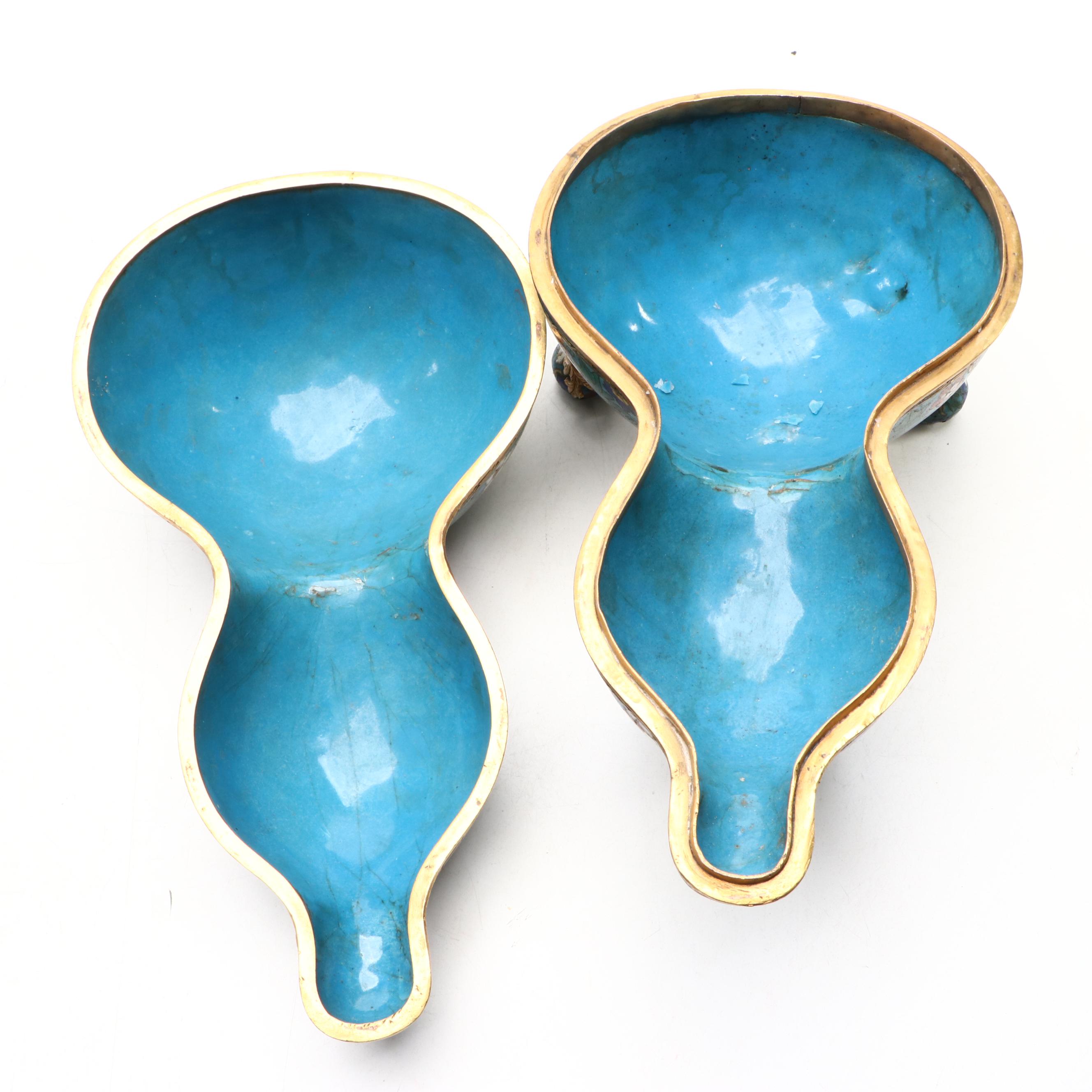 Chinese Cloisonné Enamel Lidded Box