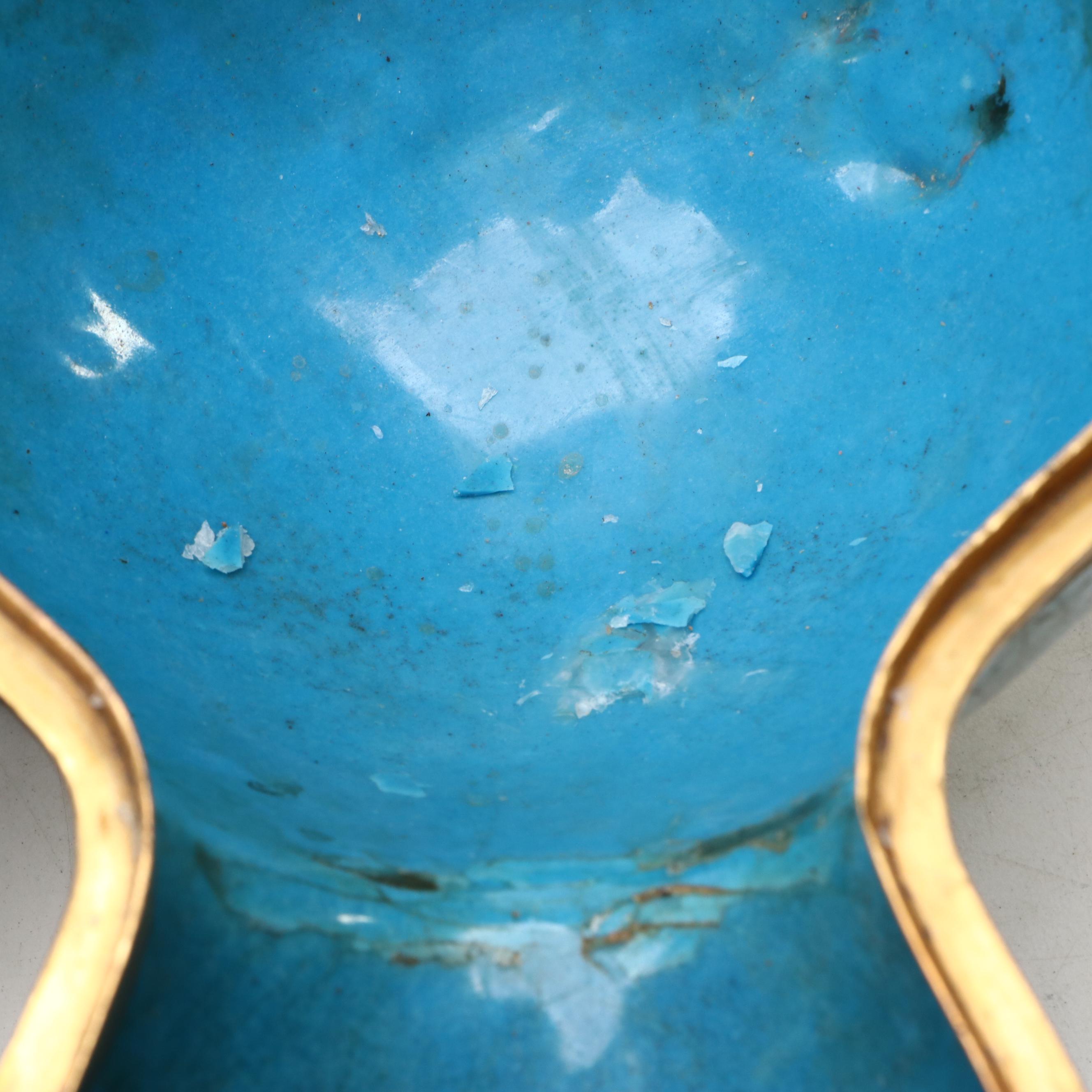 Chinese Cloisonné Enamel Lidded Box