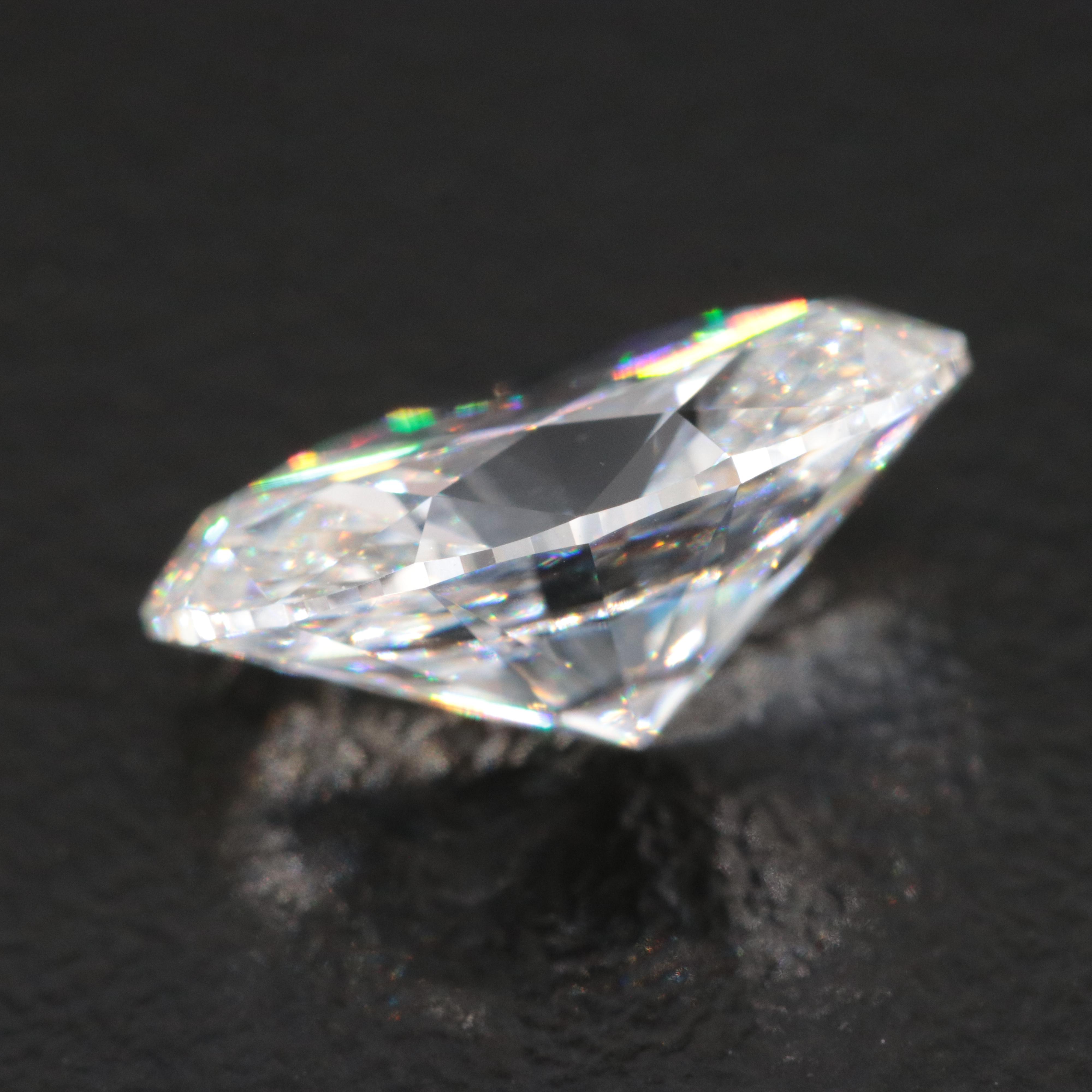 Loose 2.84 CT Lab Grown Diamond with IGI Report