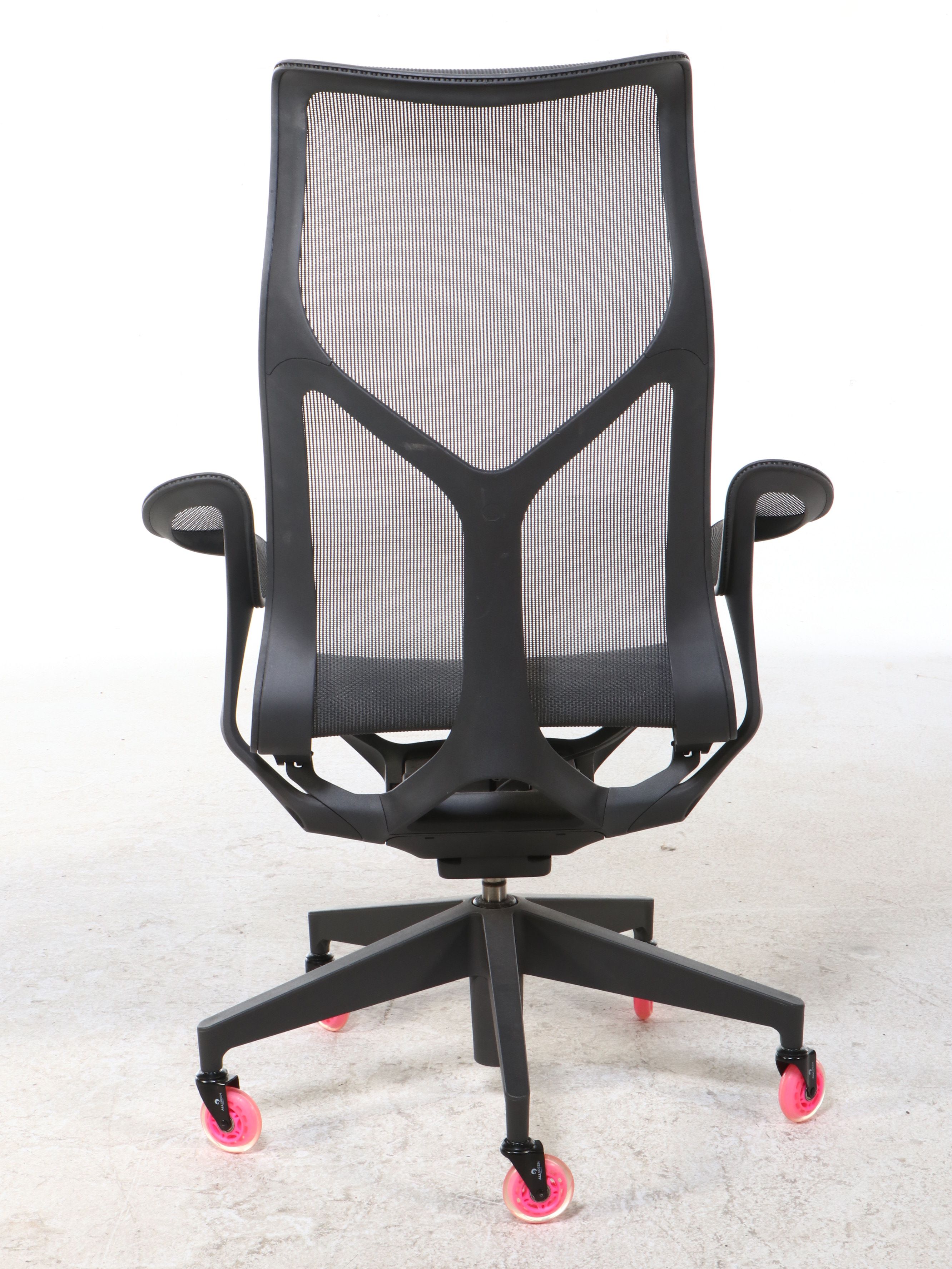 Contemporary Mesh Covered Ergonomic Desk Chairs