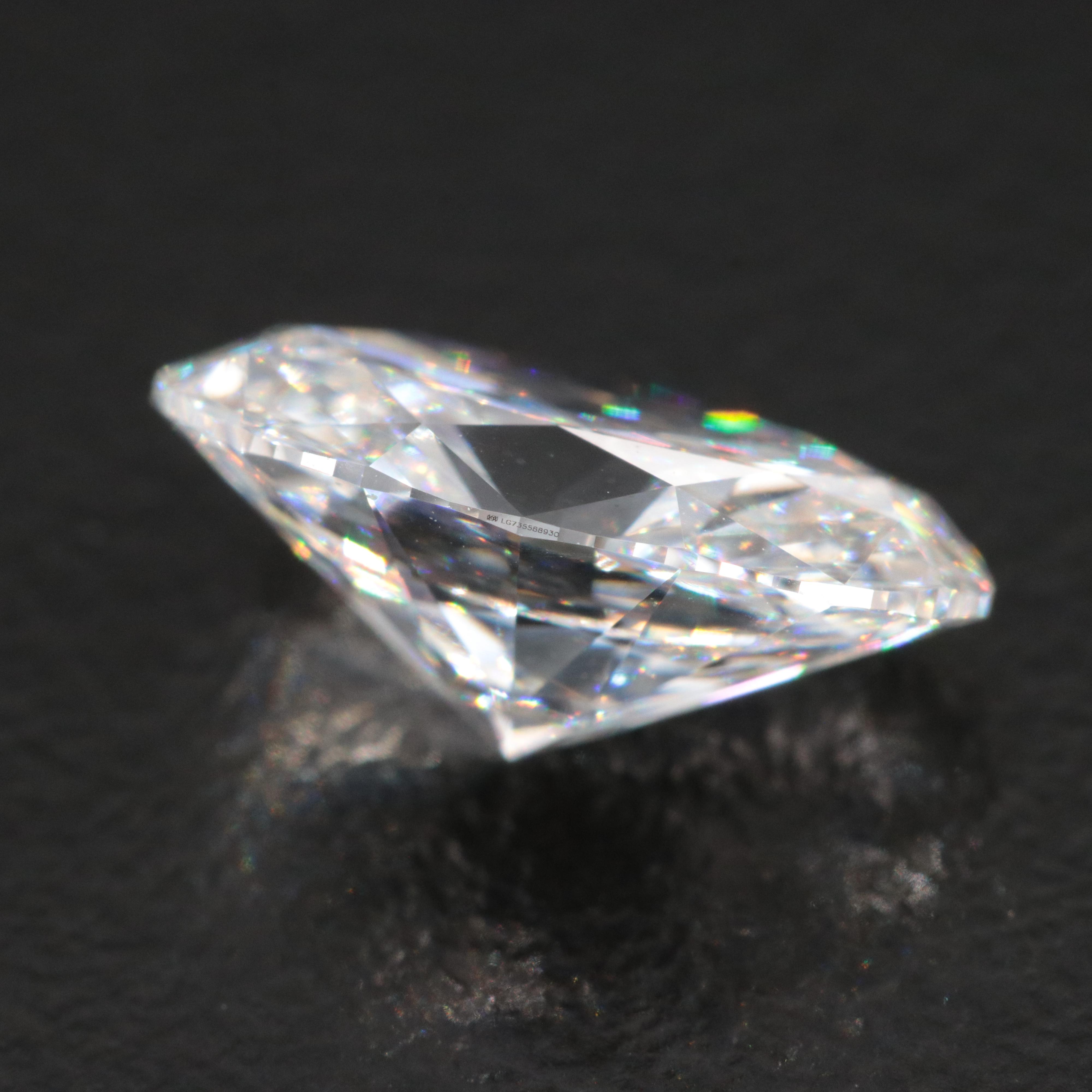 Loose 2.84 CT Lab Grown Diamond with IGI Report